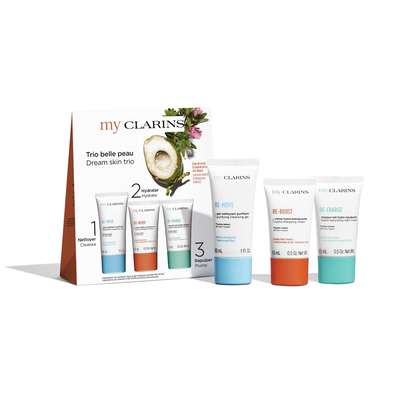 CLARINS My Clarins Dream Skin Trio Set