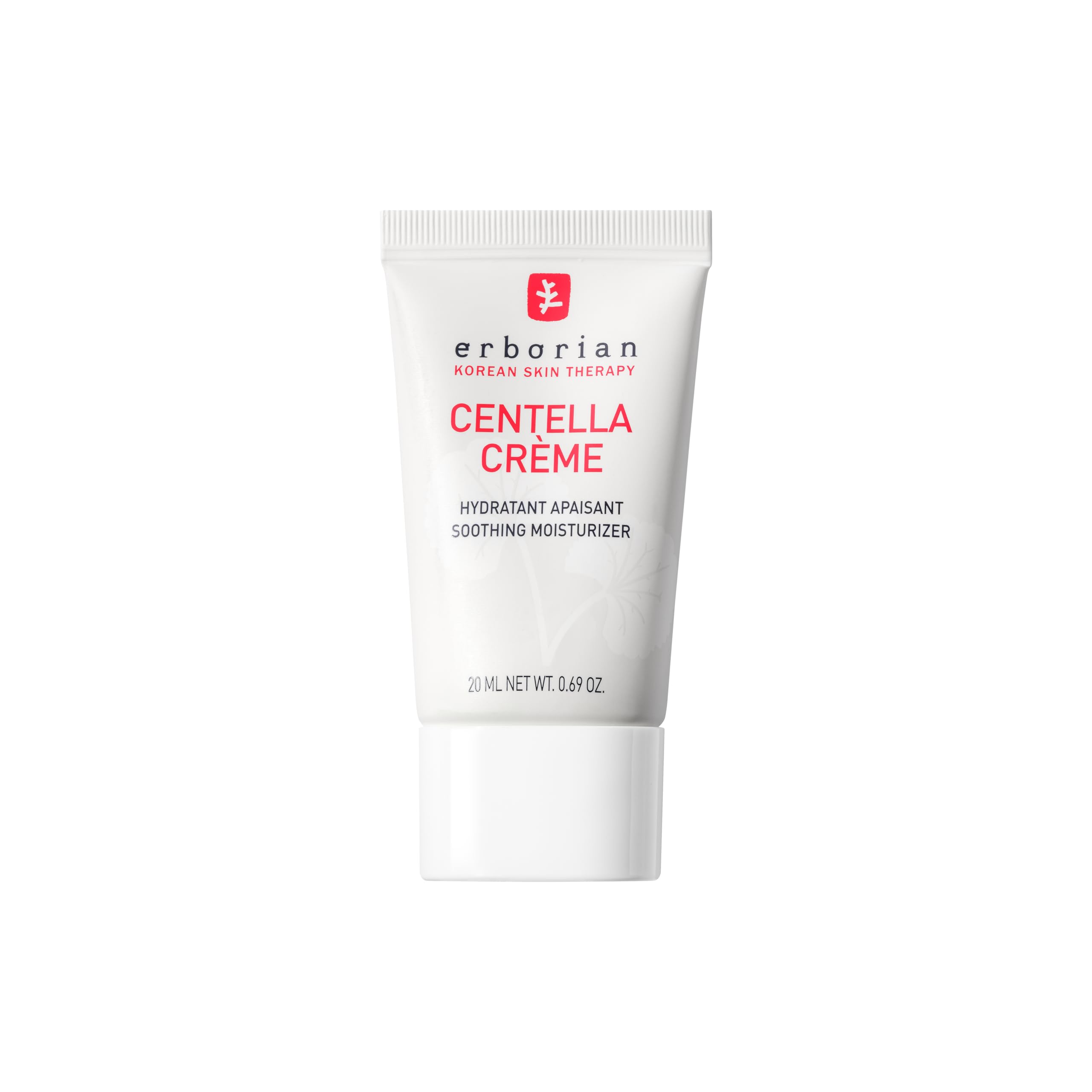 Erborian Centella Cream with Hyaluronic Acid - Anti-Redness Day Cream, Hydrating & Soothing, 20 ml