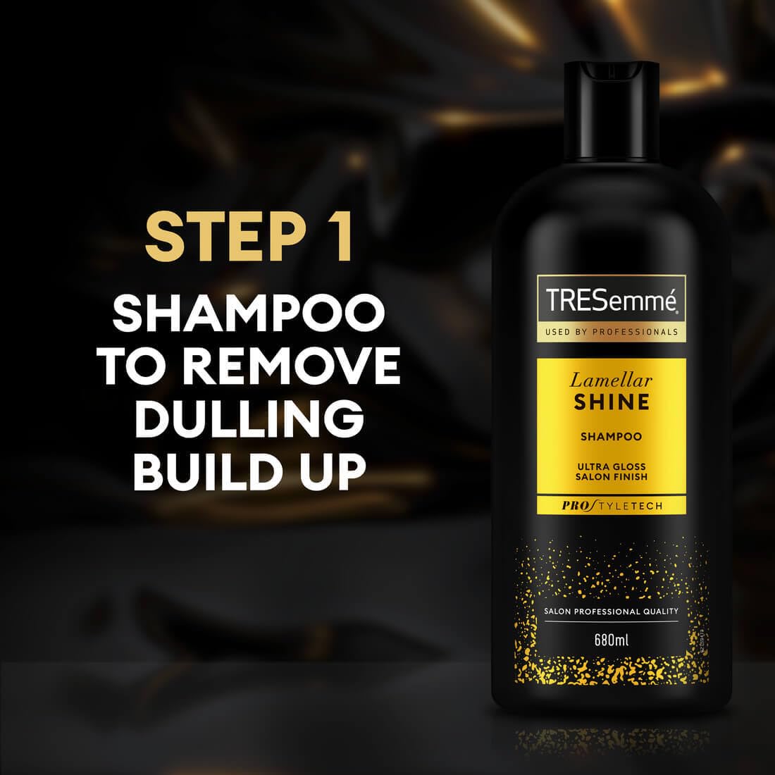 TRESemmé Lamellar Shine Shampoo with Lamellar Technology and Amino Acids 4