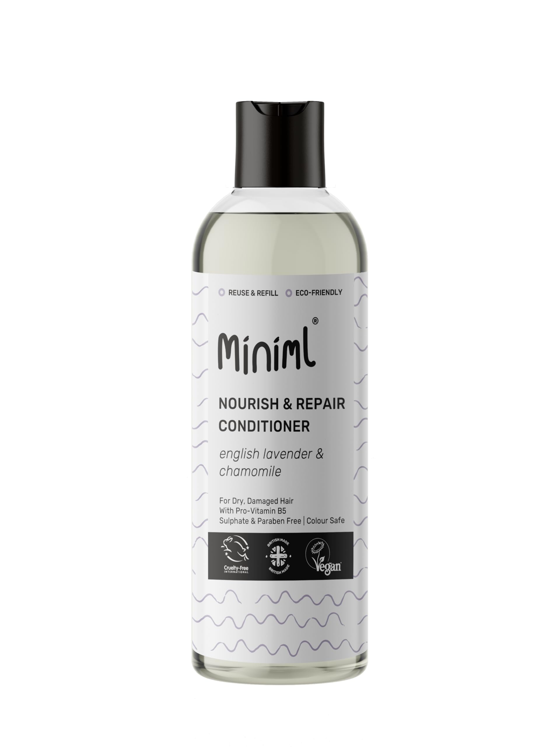Miniml Natural English Lavender & Chamomile Conditioner for Dry, Damaged Hair - 500ml
