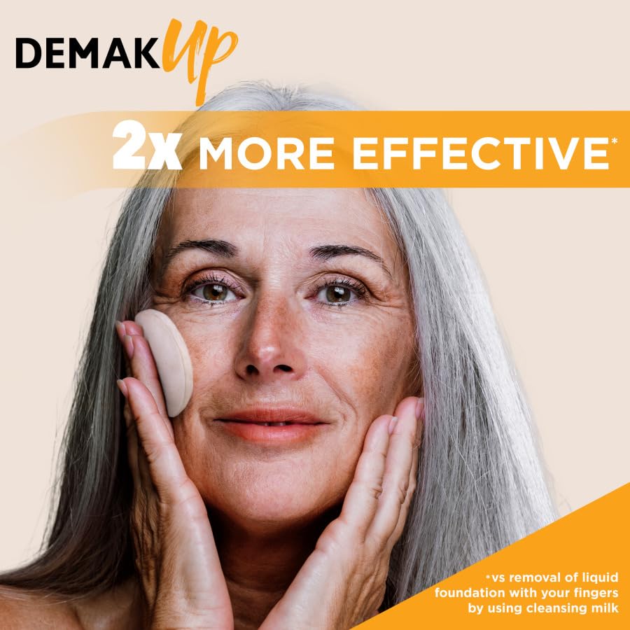 Demak'Up Sensitive Round Cotton Pads for Make-up Remover - Face and Eyes - 320 Count