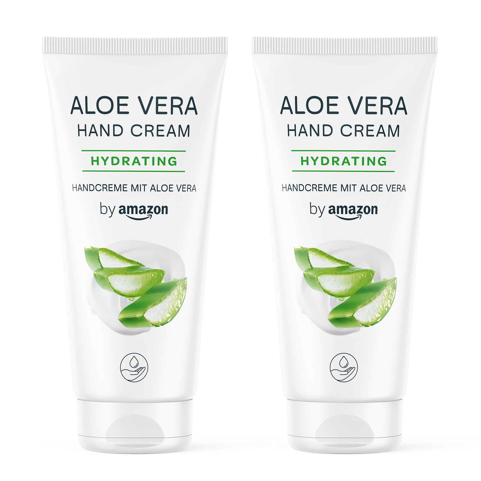 by Amazon Aloe Vera Hand Cream Twin Pack (2 x 100ml) Made in Italy