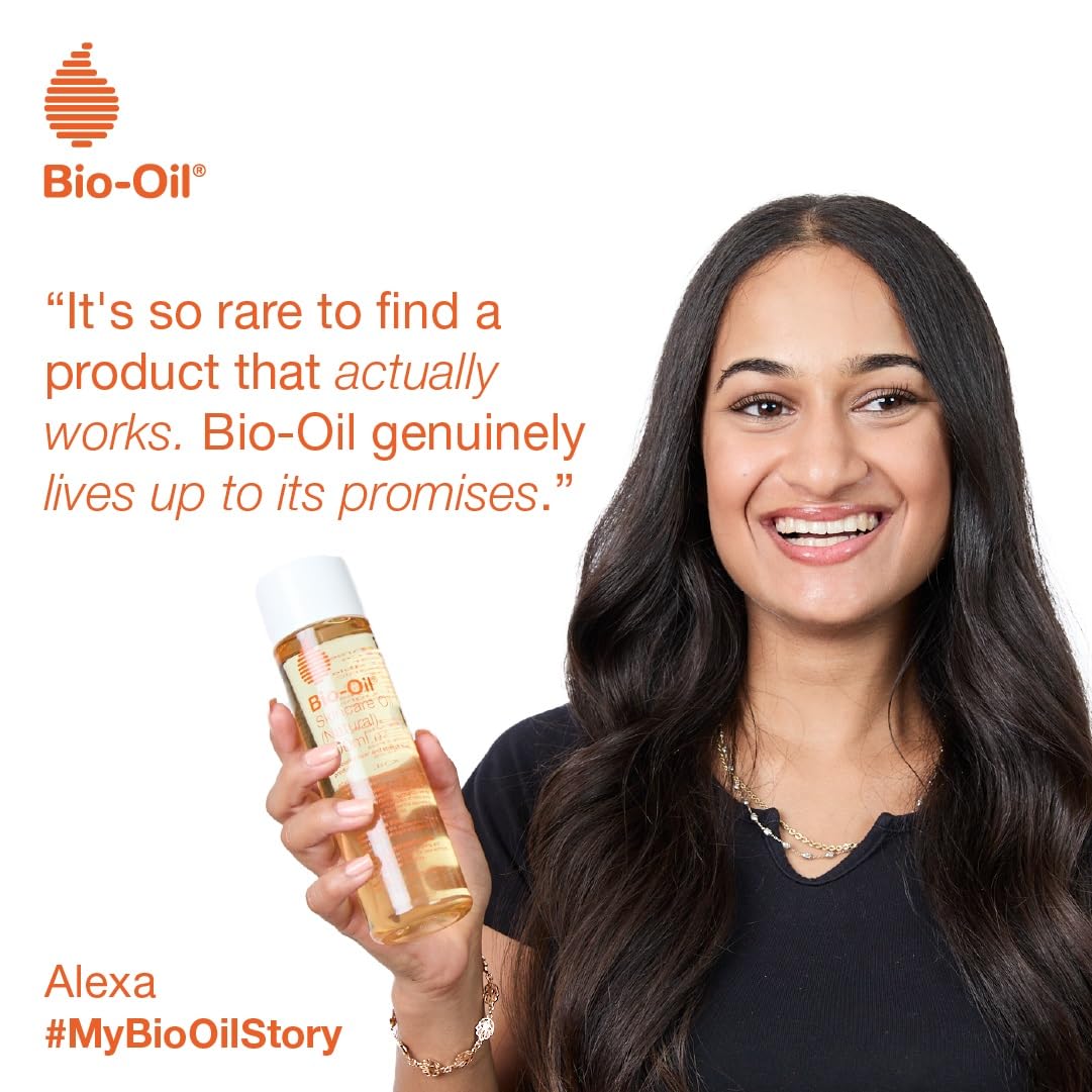 Bio Oil Körperöl zur natürlichen Hautpflege (200 ml) – Straffende Hautpflege, die reduziert