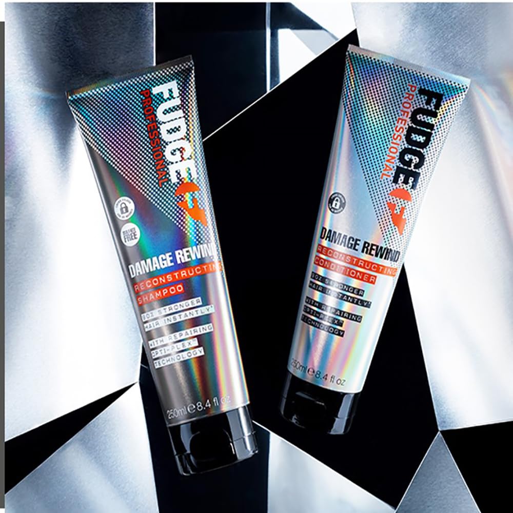 Fudge Professional Damage Rewind Reconstructing Conditioner for Hair Repair, 250 ml 5