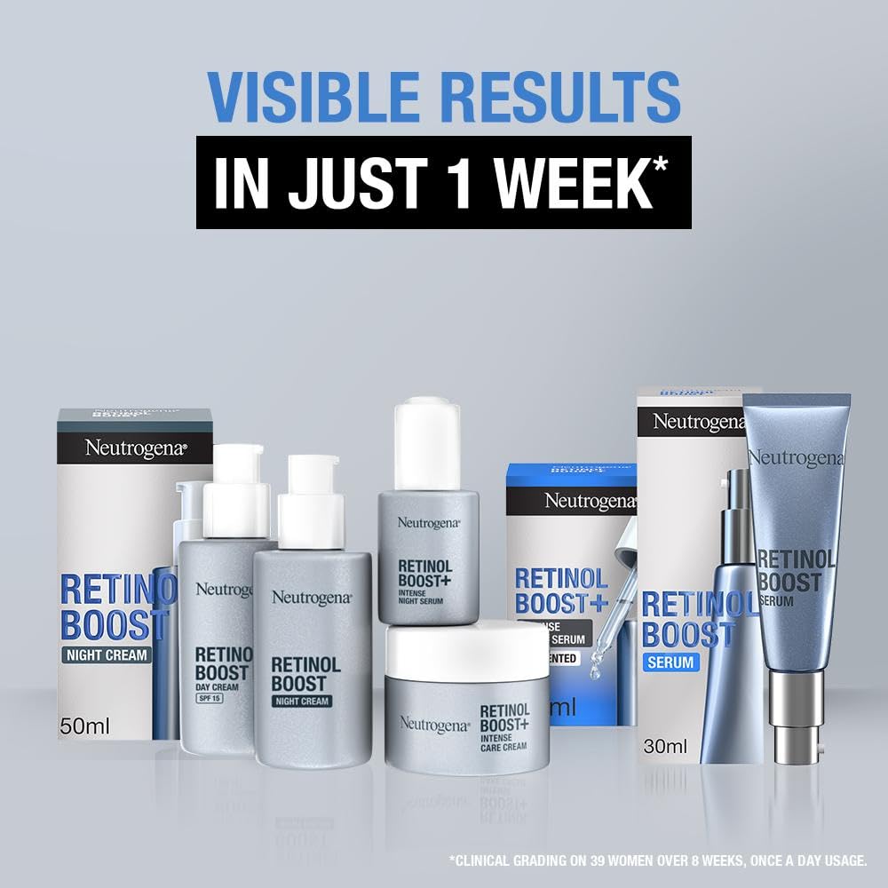 Neutrogena Retinol Boost Day Face Cream SPF 15 with Hyaluronic Acid, 50ml 8