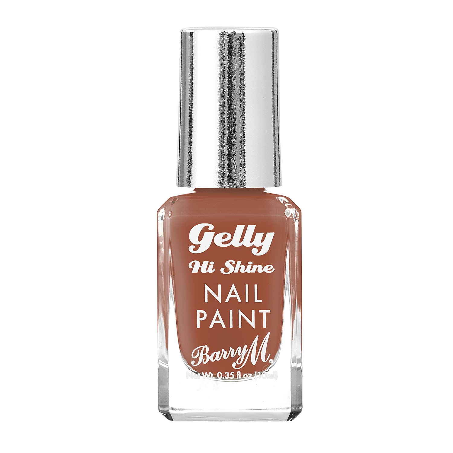 Barry M Gelly Hi Shine Nail Paint - Chai Latte Nude Shade