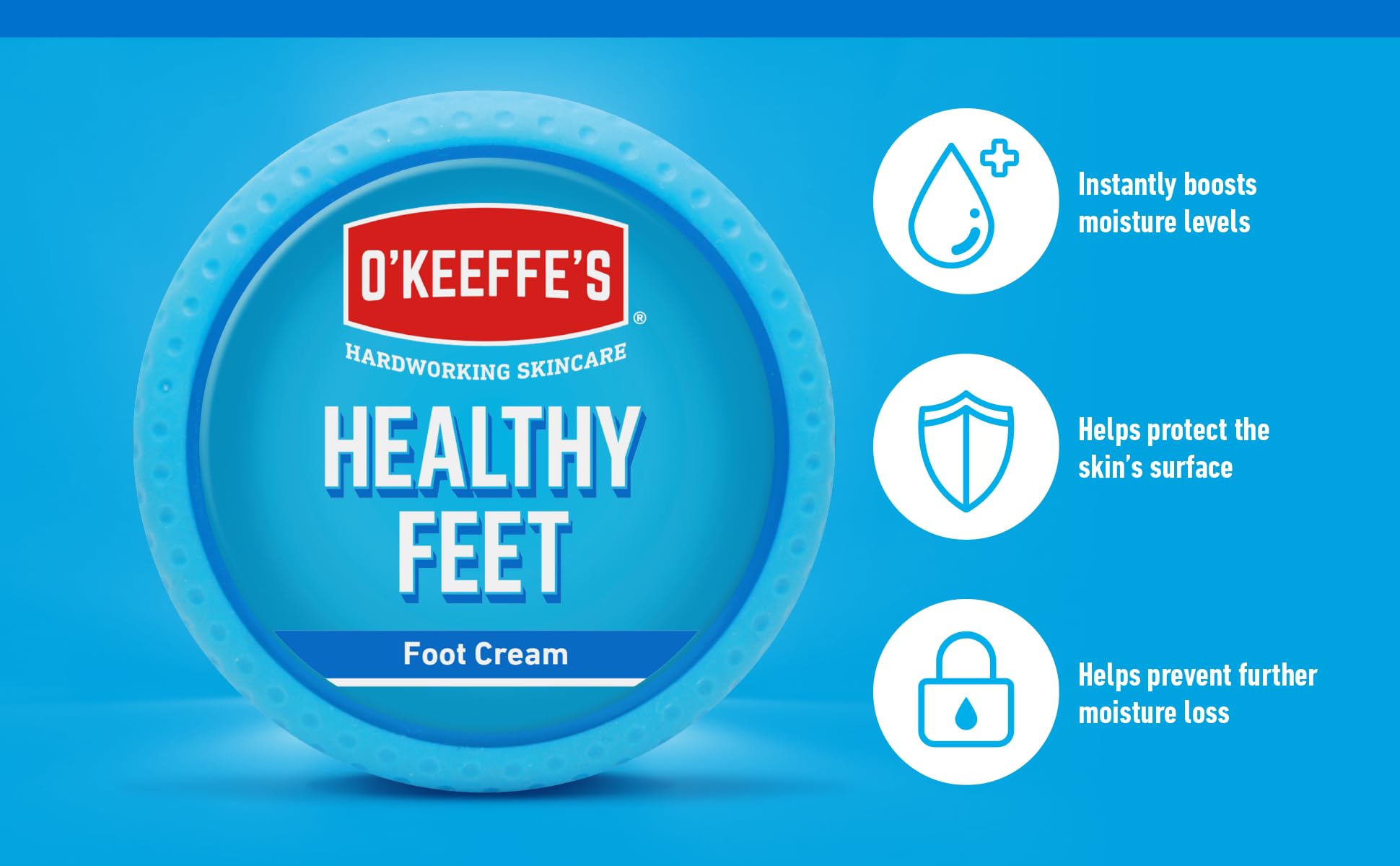 O’Keeffe’s Healthy Feet Foot Cream for Extremely Dry Cracked Feet, 91g (2 Pack) 6