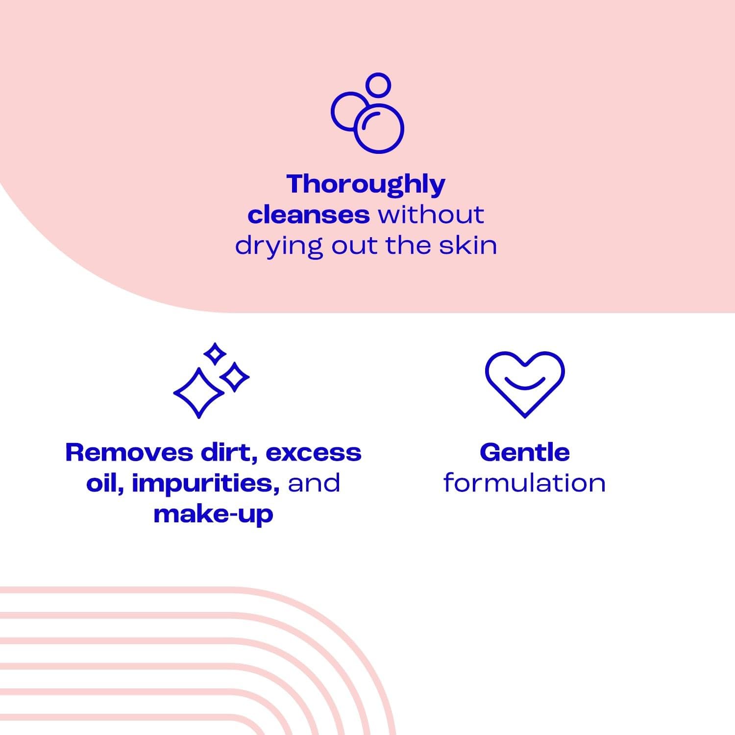 E45 Foaming Face Wash - Gentle Daily Cleanser for Dry & Sensitive Skin 4