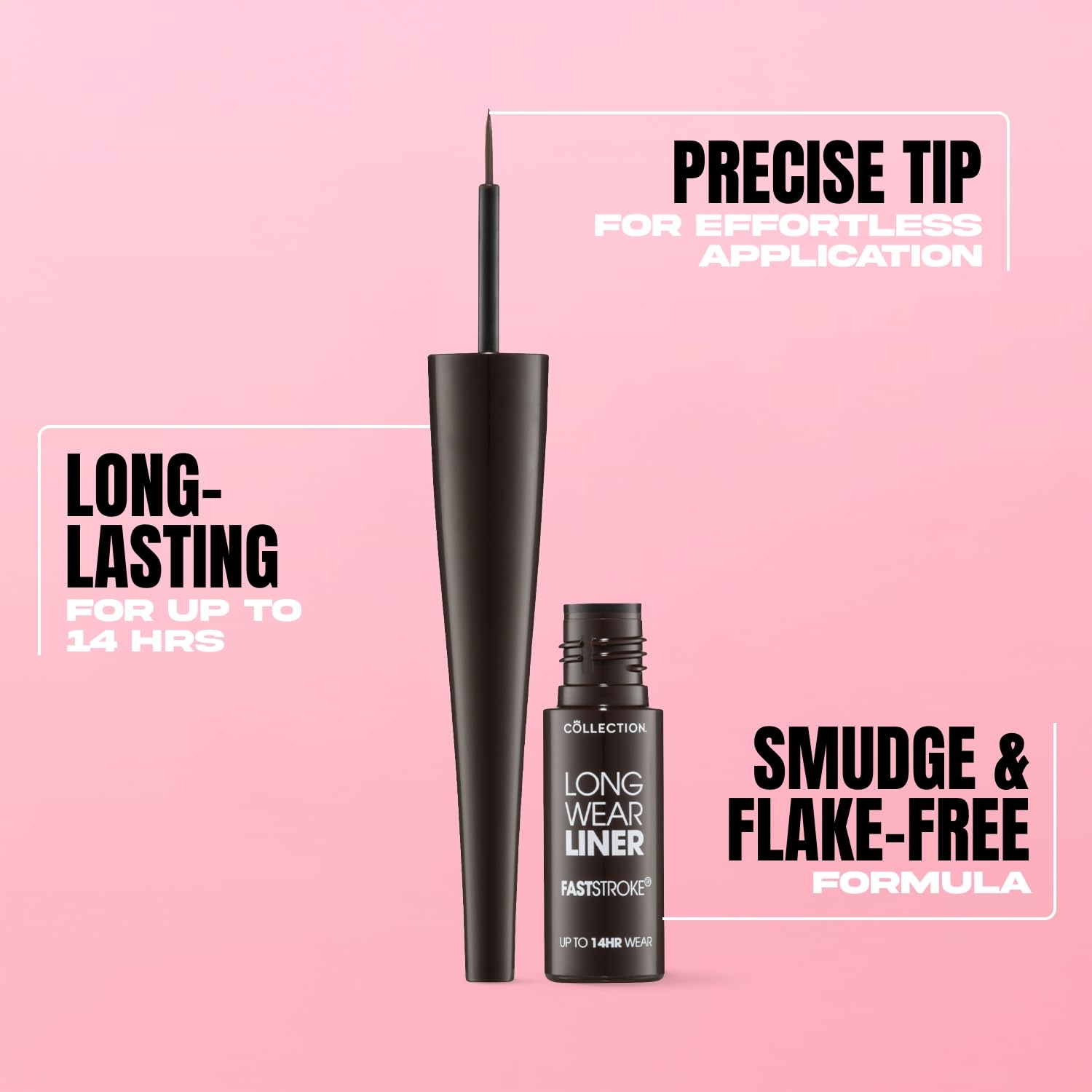 Collection Cosmetics Fast Stroke Long Wear Liner - 14-Hour Wear, Intense Color 4