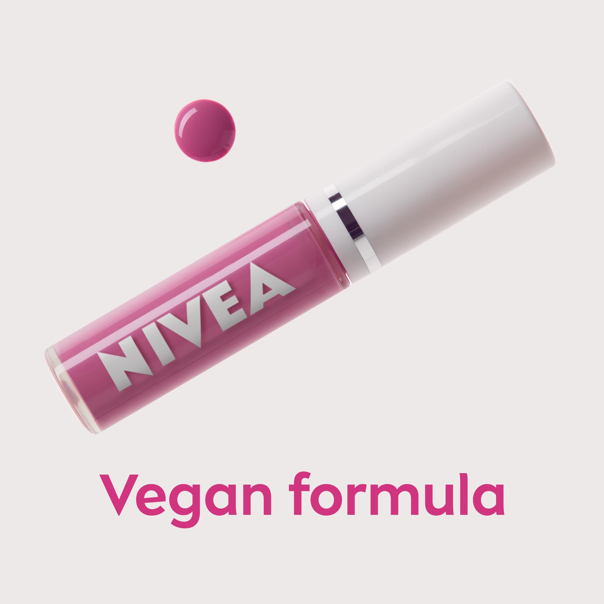 NIVEA Candy Pink Lip Oil (5.5ml) - Instant Moisture with 100% Natural Oils 3