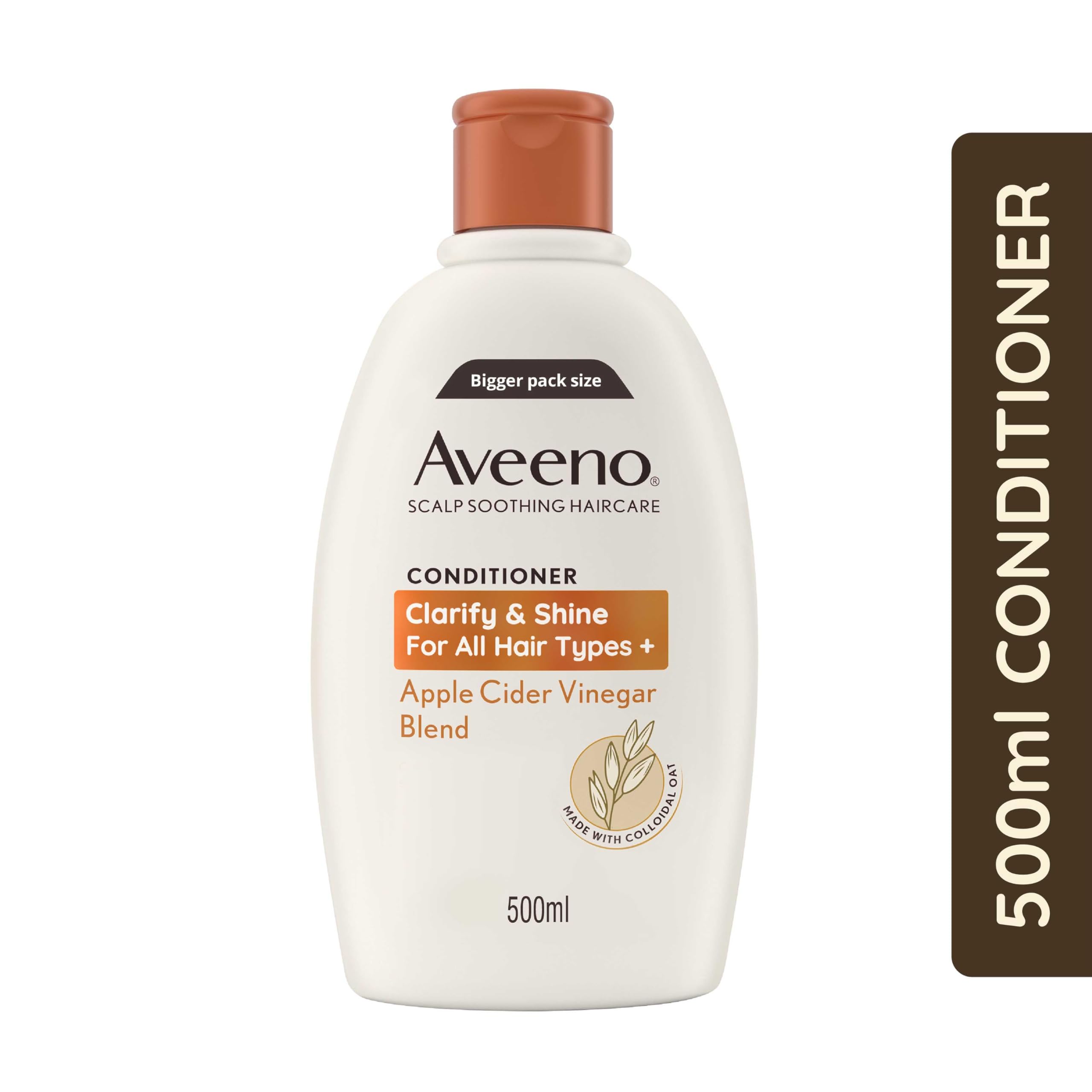 Aveeno Scalp Soothing Clarify & Shine Conditioner with Apple Cider Vinegar 500ml