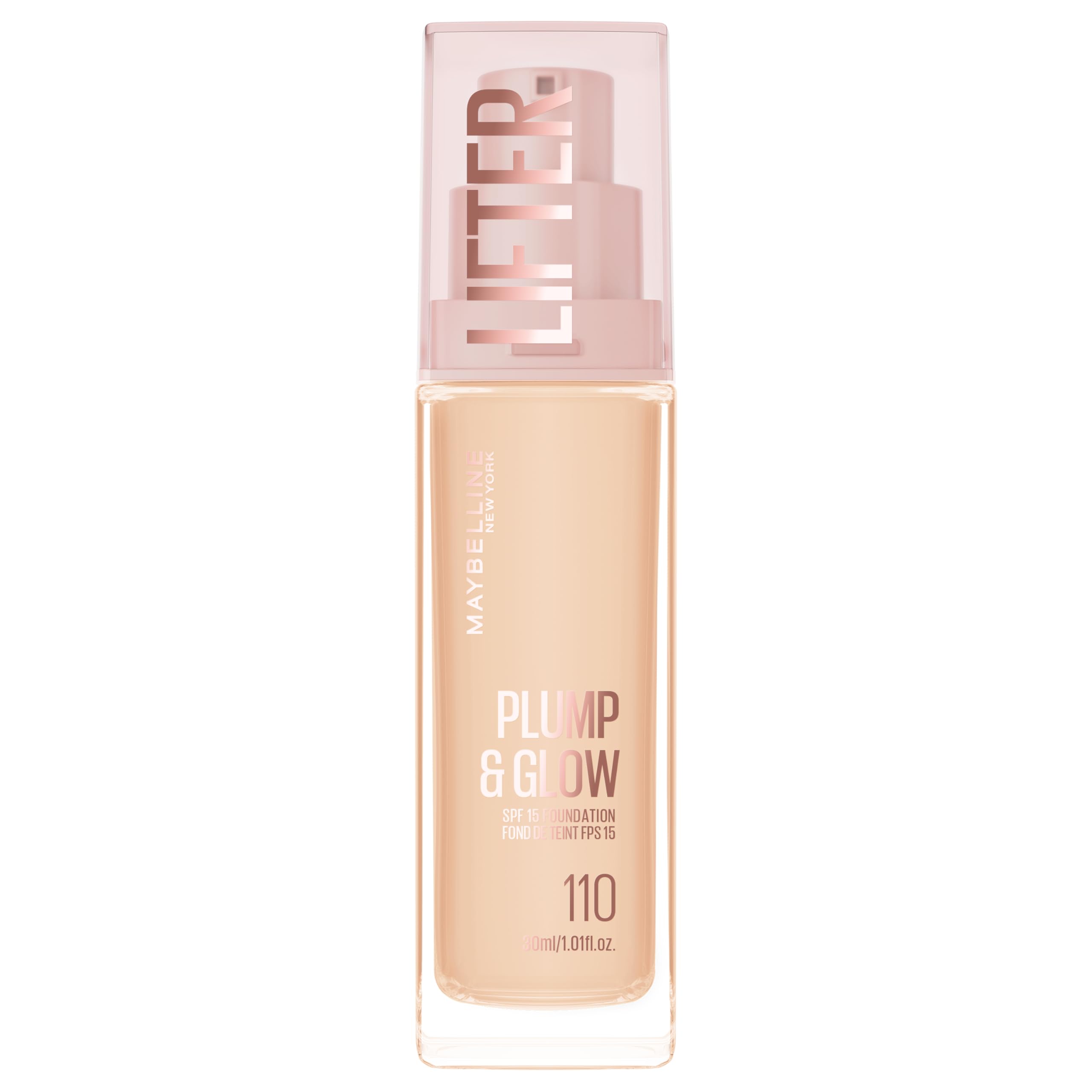 Maybelline New York Lifter Plump & Glow Foundation with Niacinamide SPF 20