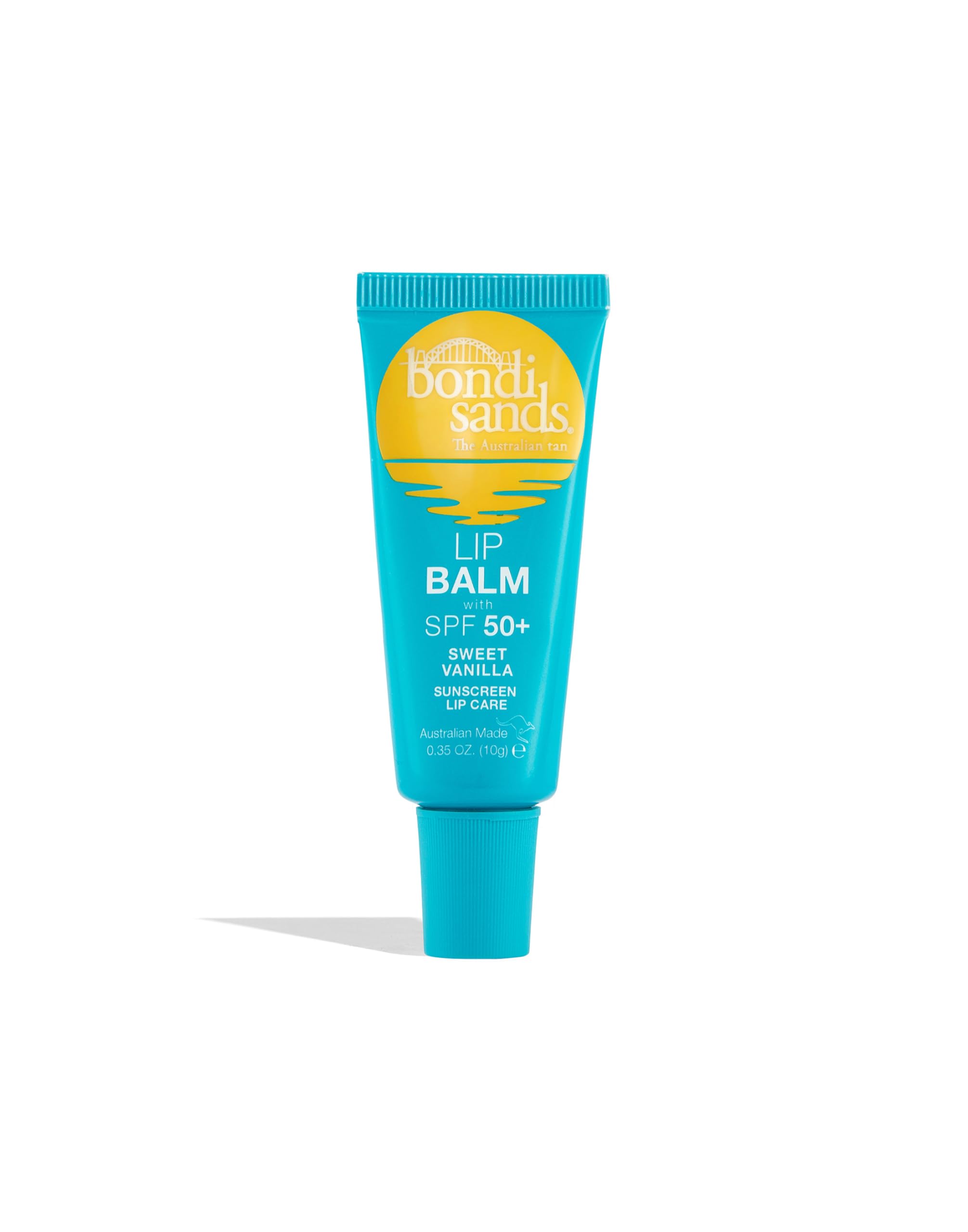 Bondi Sands Lippenbalsam mit süßer Vanille | Pflegende Formel spendet Feuchtigkeit und bietet LSF 50+ | Vegan und tierversuchsfrei | 10 g / 0,35 oz