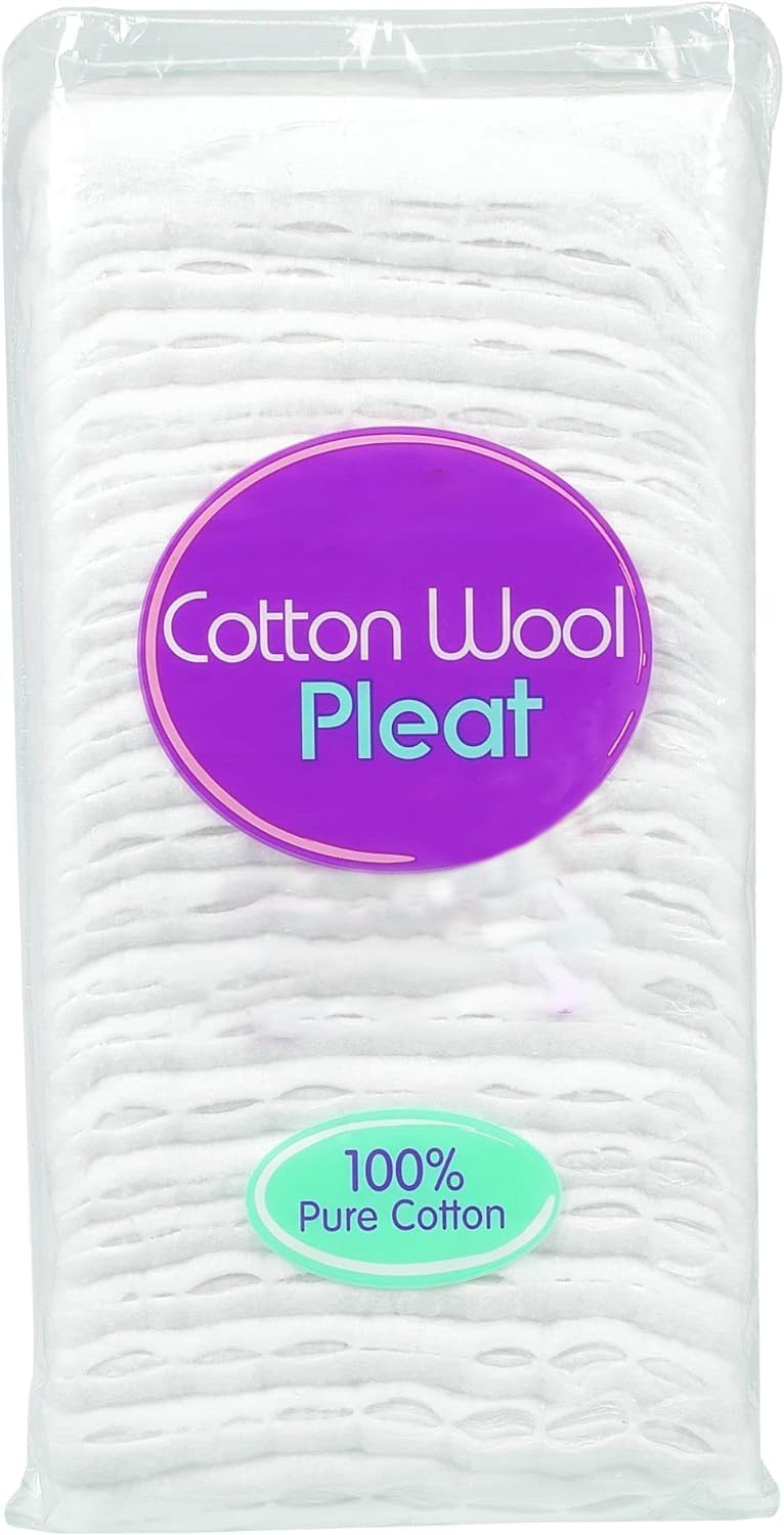 1ABOVE Super Soft Cotton Wool Pleat, 100% Pure Cotton, 80G