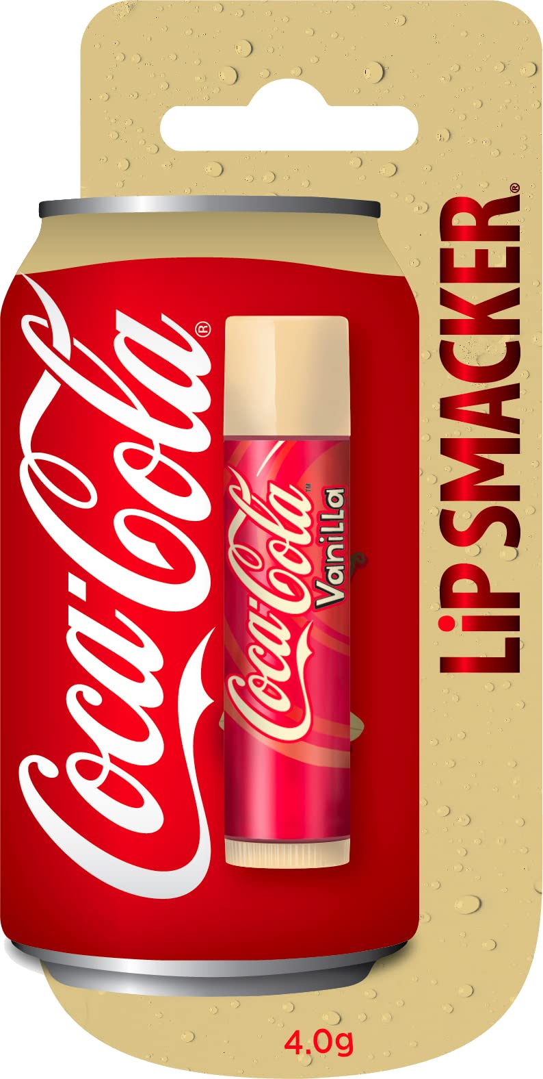Lip Smacker Coca-Cola Vanilla Coke Flavored Lip Balm for Kids - Single Blister Pack