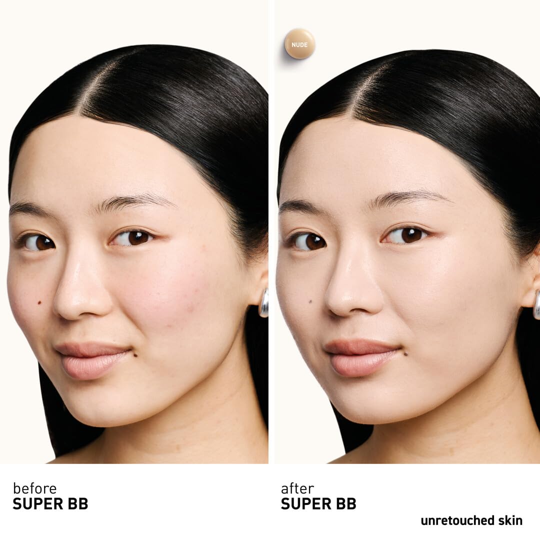 Erborian – Super BB Cream mit Ginseng – Hochdeckende getönte Gesichtspflege gegen Unreinheiten – Korrigiert und perfektioniert den Teint – Sonnenschutz LSF 20 – Koreanische Kosmetik – Nude, 15 ml 6