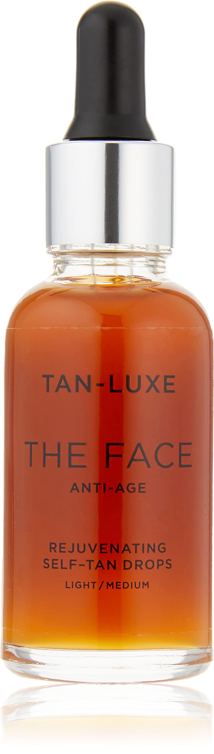 TAN-LUXE THE FACE Self Tan Drops Medium 30ml with Anti-Aging & Hydrating Benefits