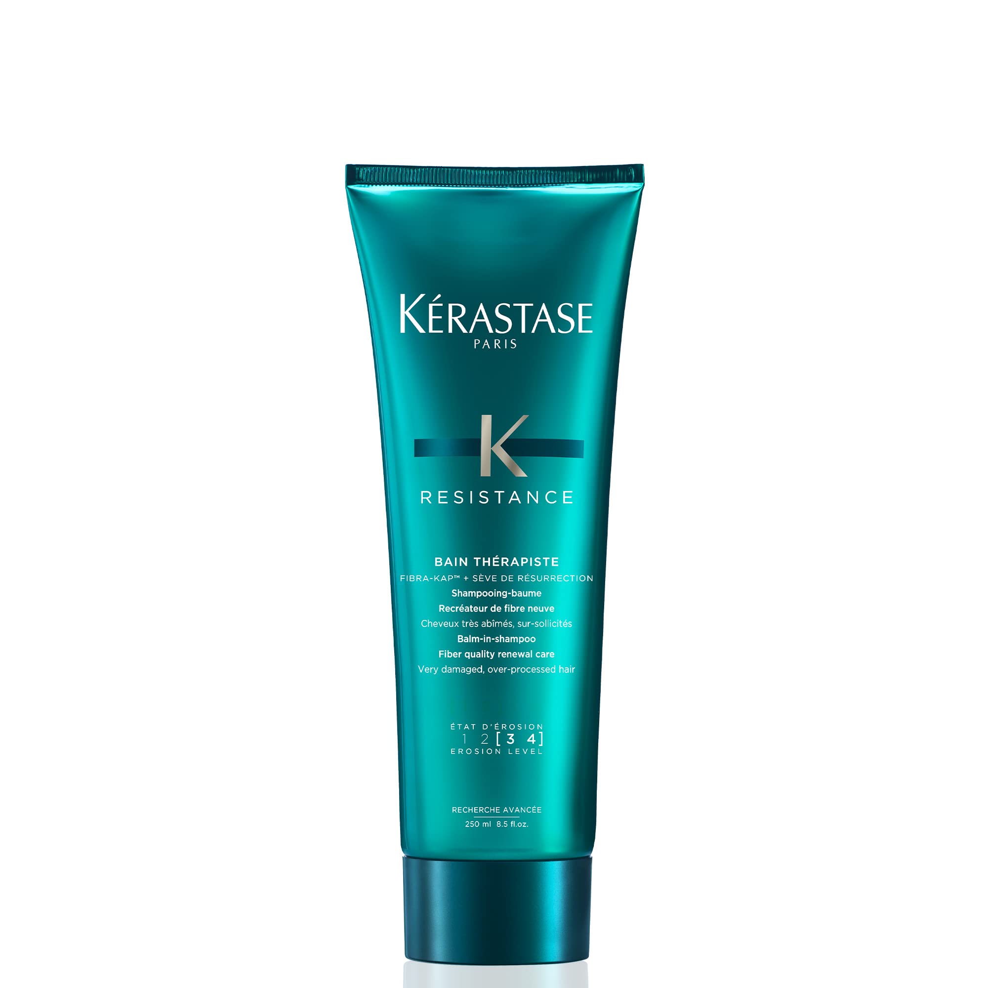 Kérastase Resistance Gel Shampoo for Over-stressed & Very Damaged Hair (250g)