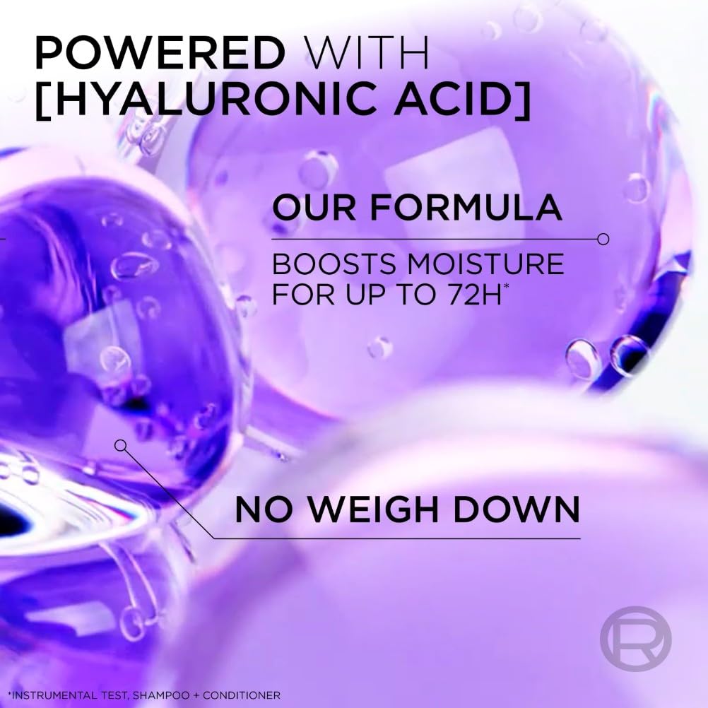 L'Oréal Paris Elvive Hydra Hyaluronic Feuchtigkeitsspendendes Shampoo mit Hyaluronsäure 2