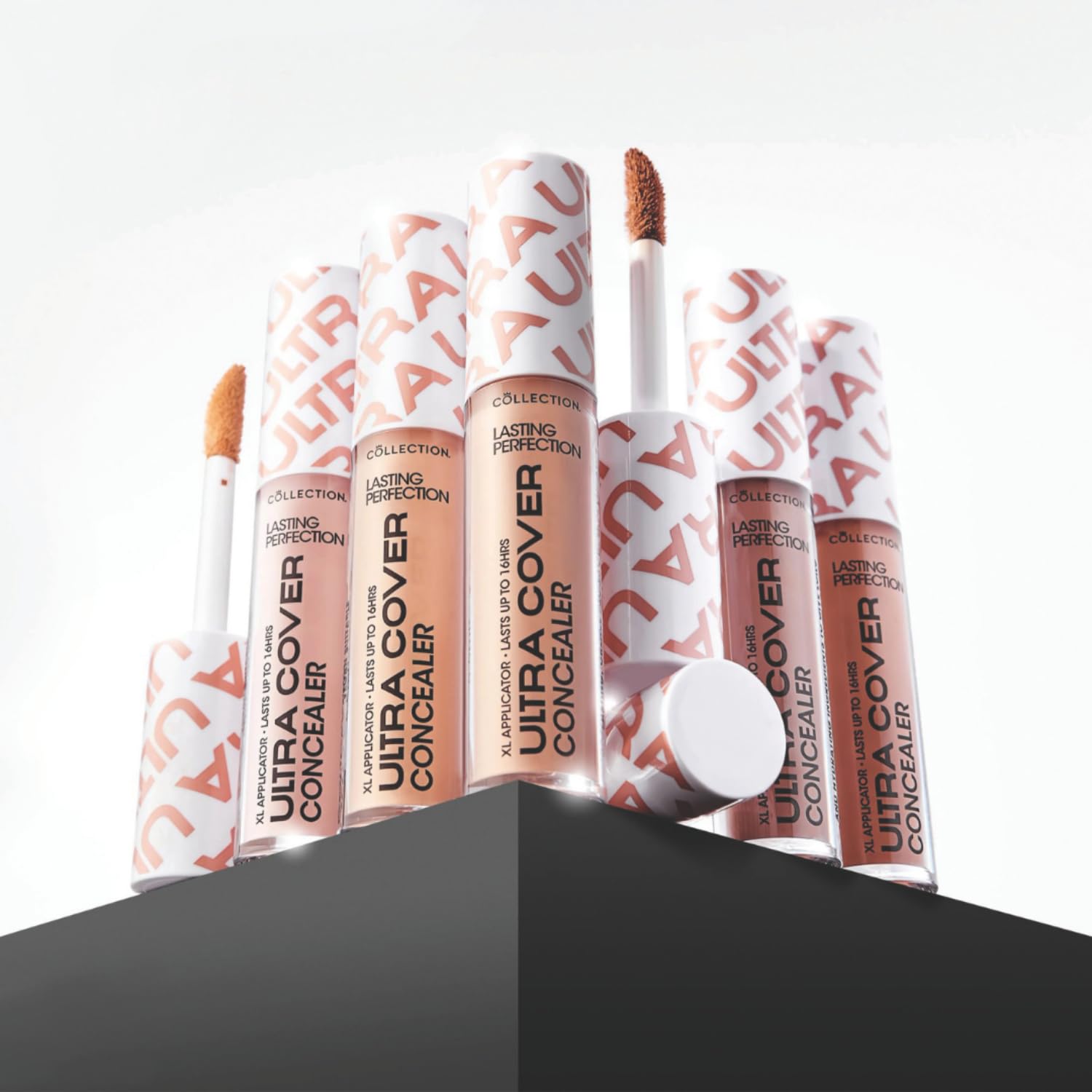 Collection Lasting Perfection Ultra Cover Concealer, Porcelain Cool, Up to 16hr Wear, XL Applicator 5