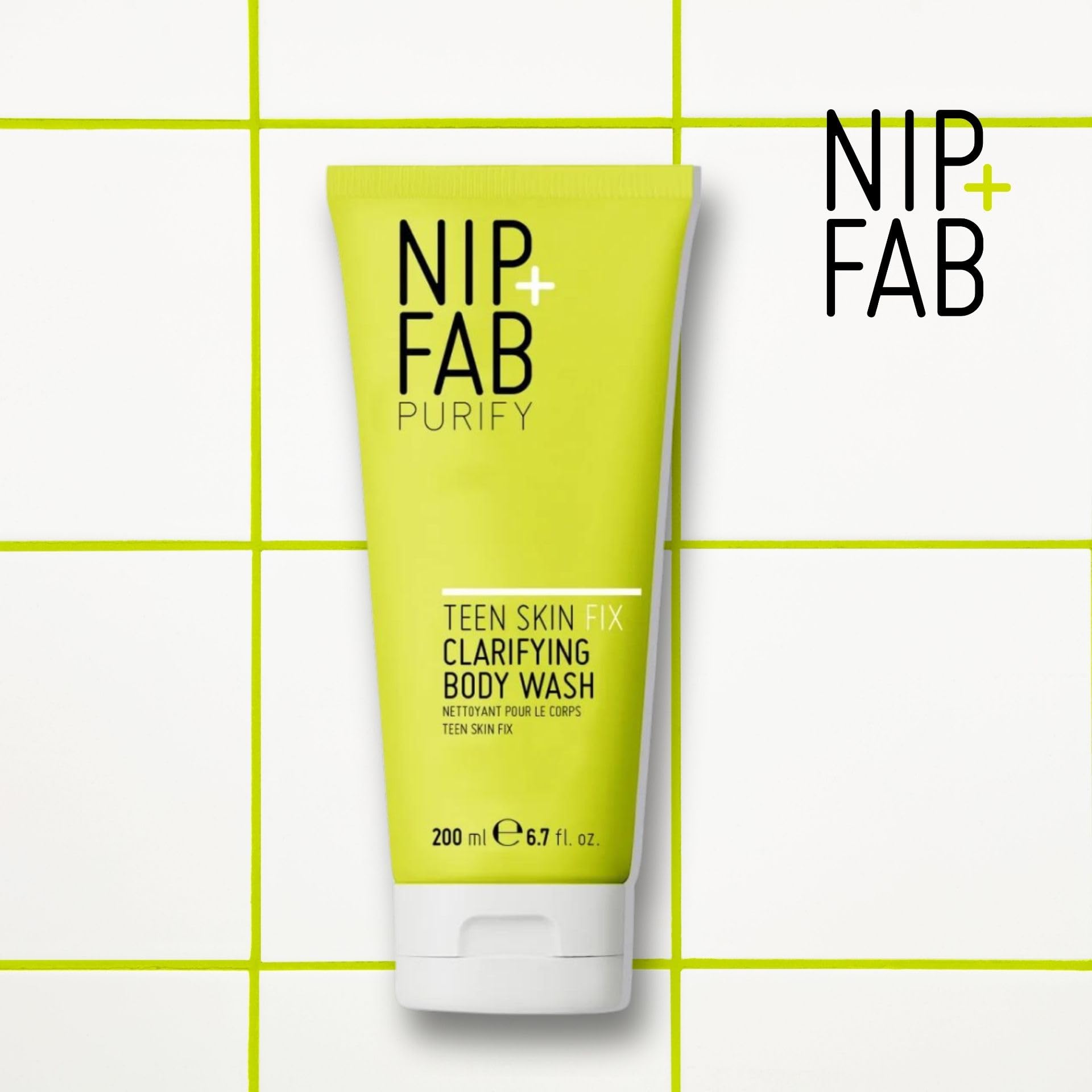 Nip+Fab Teen Skin Fix Klärendes Duschgel mit Salicylsäure und Wasabi 3