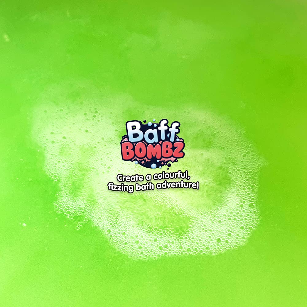 ZIMPLI Large Frog Baff Bombz Gift Card Set - Colour Changing Bath Bombs 3