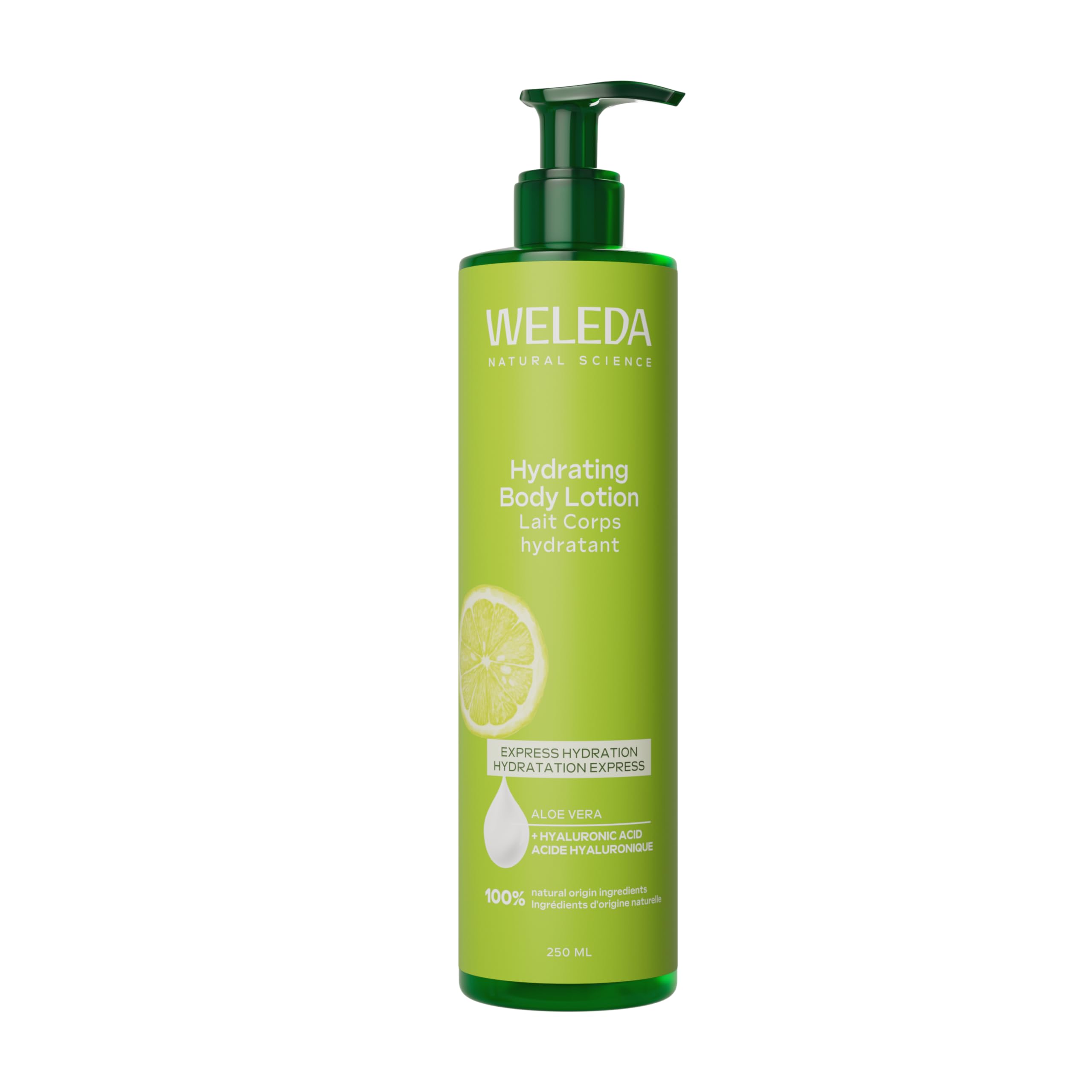 Weleda Hydrating Body Lotion with Citrus, Hyaluronic Acid & Aloe Vera, 250ml