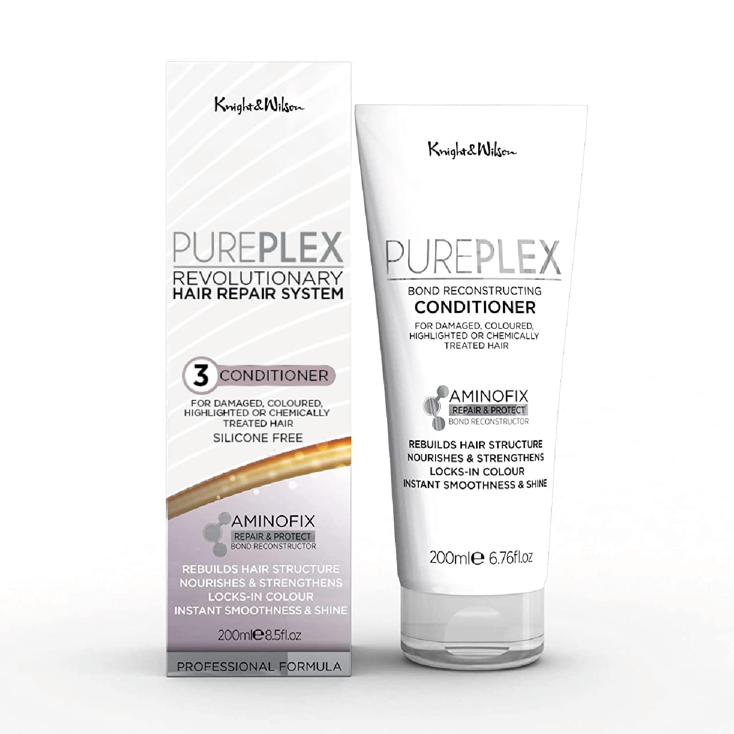 Knight & Wilson PurePlex Bond Reconstructing Conditioner for All Hair Types 8