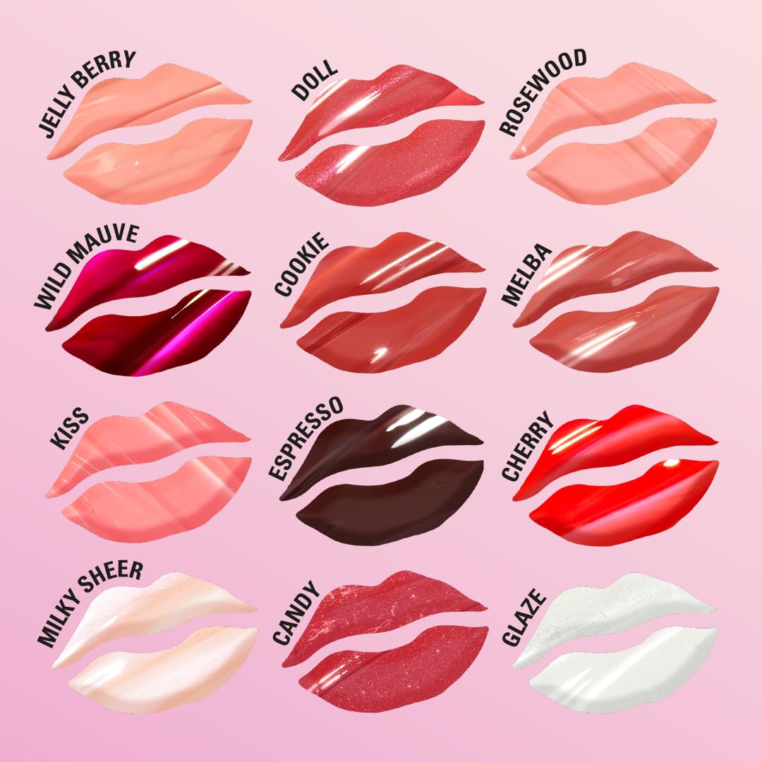 Makeup Revolution Pout Bomb Plumping Gloss - High Shine, Rich Pigment, Vitamin E Infused 5