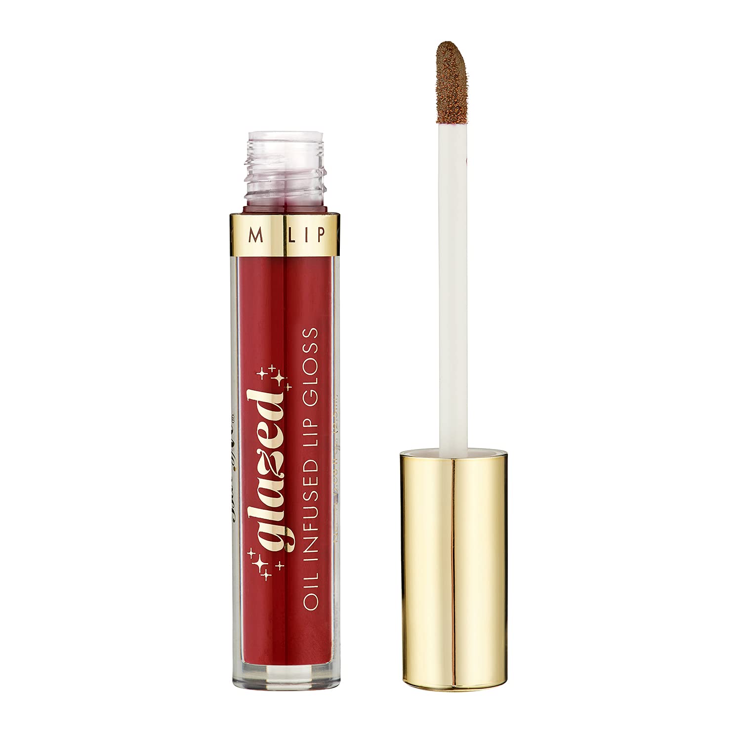 Barry M Glazed Oil Infused Lip Gloss in So Intriguing Red for High Shine