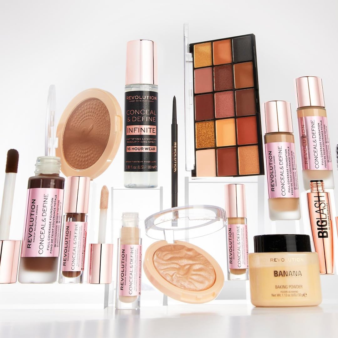 Revolution Beauty London Conceal & Define Infinite Mattifying Longwear Fixing Spray 7