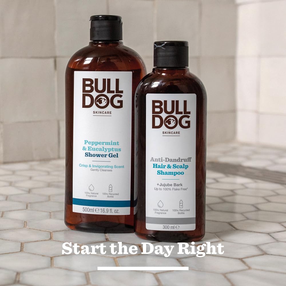 BULLDOG SKINCARE – Anti-Schuppen-Shampoo für Männer, schuppenfreie Kopfhaut, 300 ml 8
