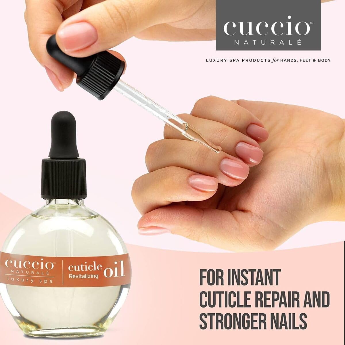 Cuccio Naturale Süßmandel-Nagelöl, 75 ml – Feuchtigkeitsspendende Nagelreparatur- und Wachstumspflege 3
