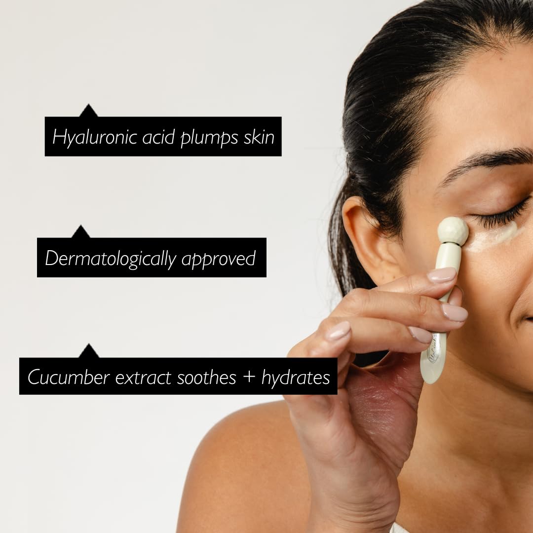 UpCircle Eye Cream with Coffee and Hyaluronic Acid for Dark Circles, Wrinkles & Puffiness 15ml 3