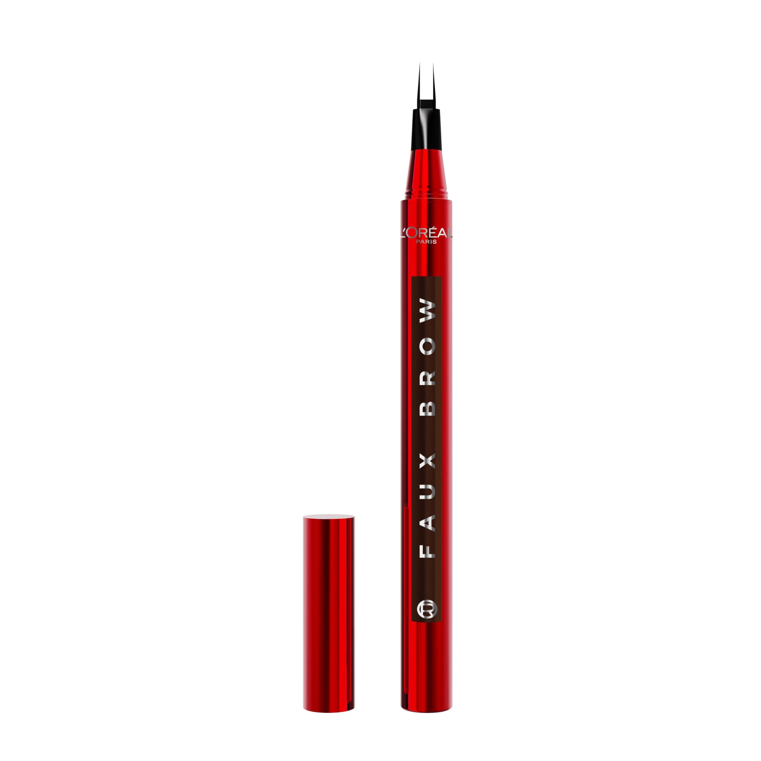 L'Oréal Paris Infallible Faux Brow Tint Pen - Double Brush Tip for Hair-Like Strokes