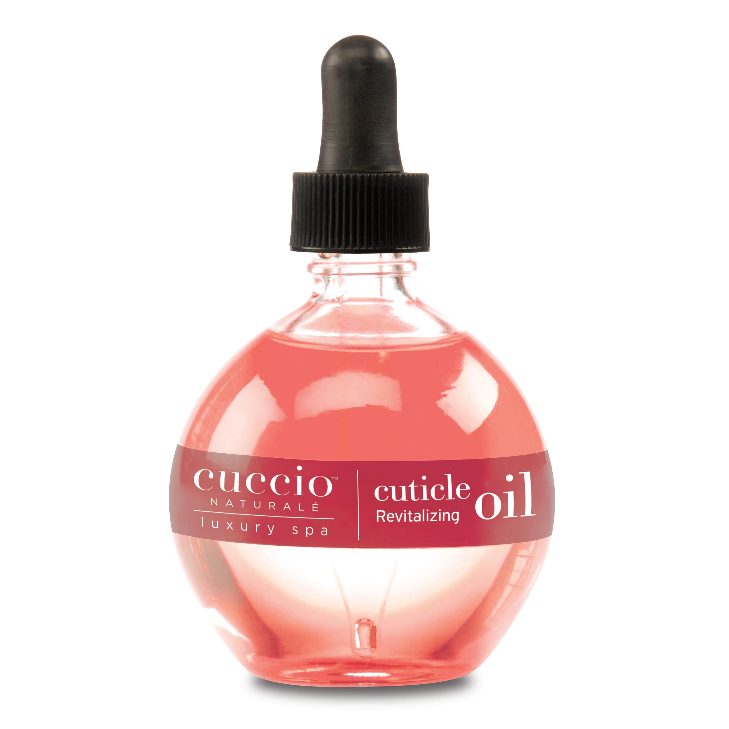 Cuccio Pomegranate & Fig Cuticle Oil (73ml) - Repairing Nail & Cuticle Oil with Almond, Jojoba & Vitamin E