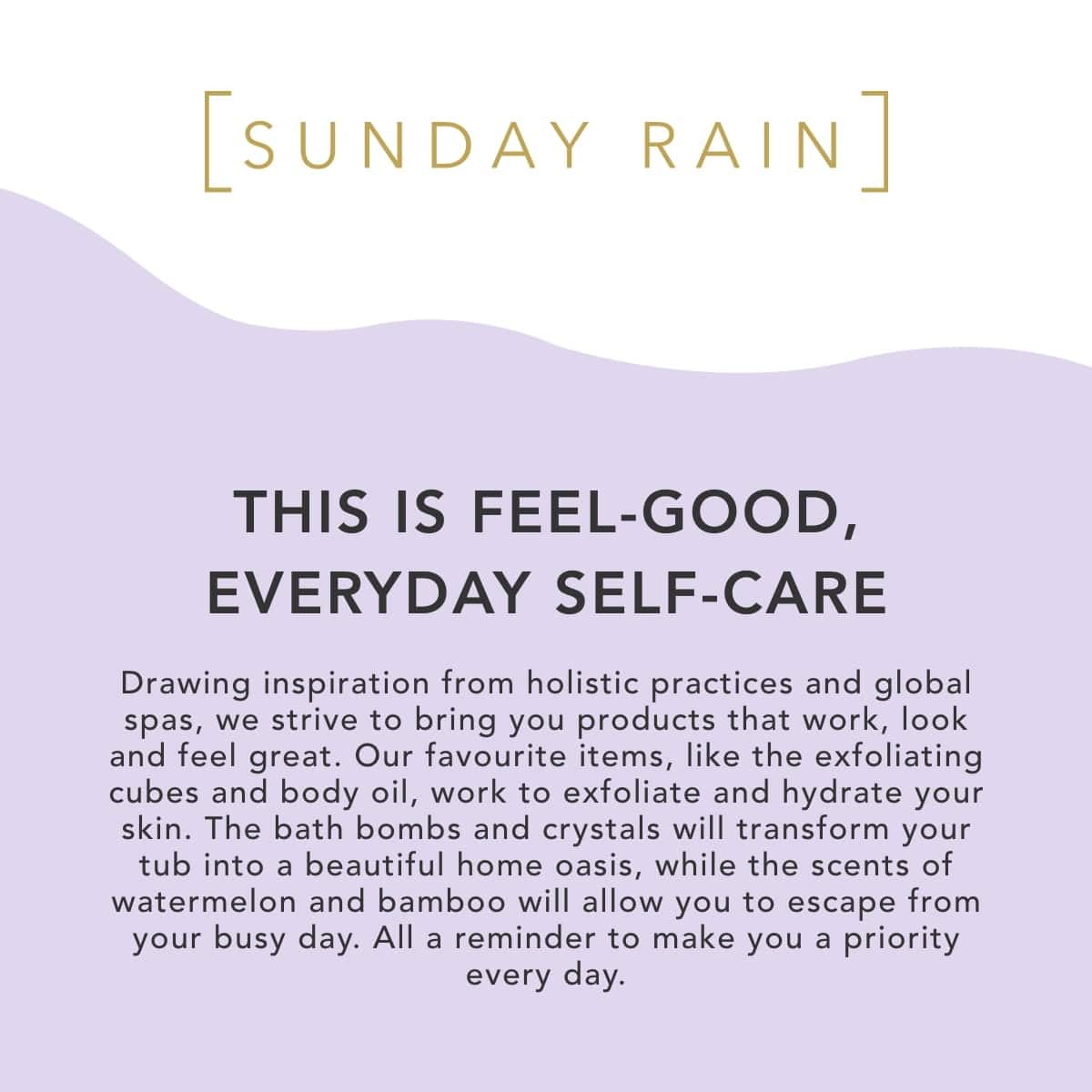 Sunday Rain Sleep Easy Bubble Bath Lavender & Cedarwood Calming Soak, 450ml 5