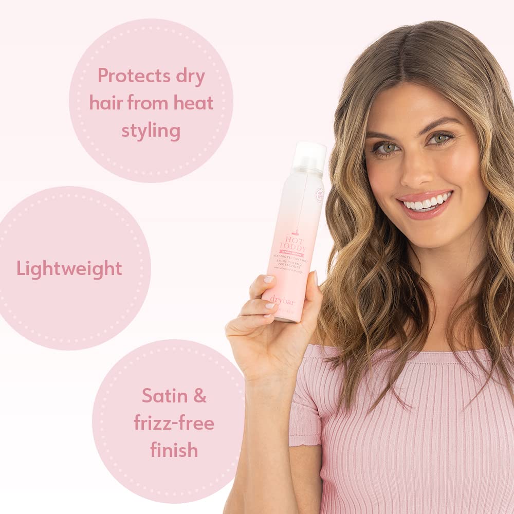 Drybar Hot Toddy Heat Protectant Mist for Dry Hair Protection