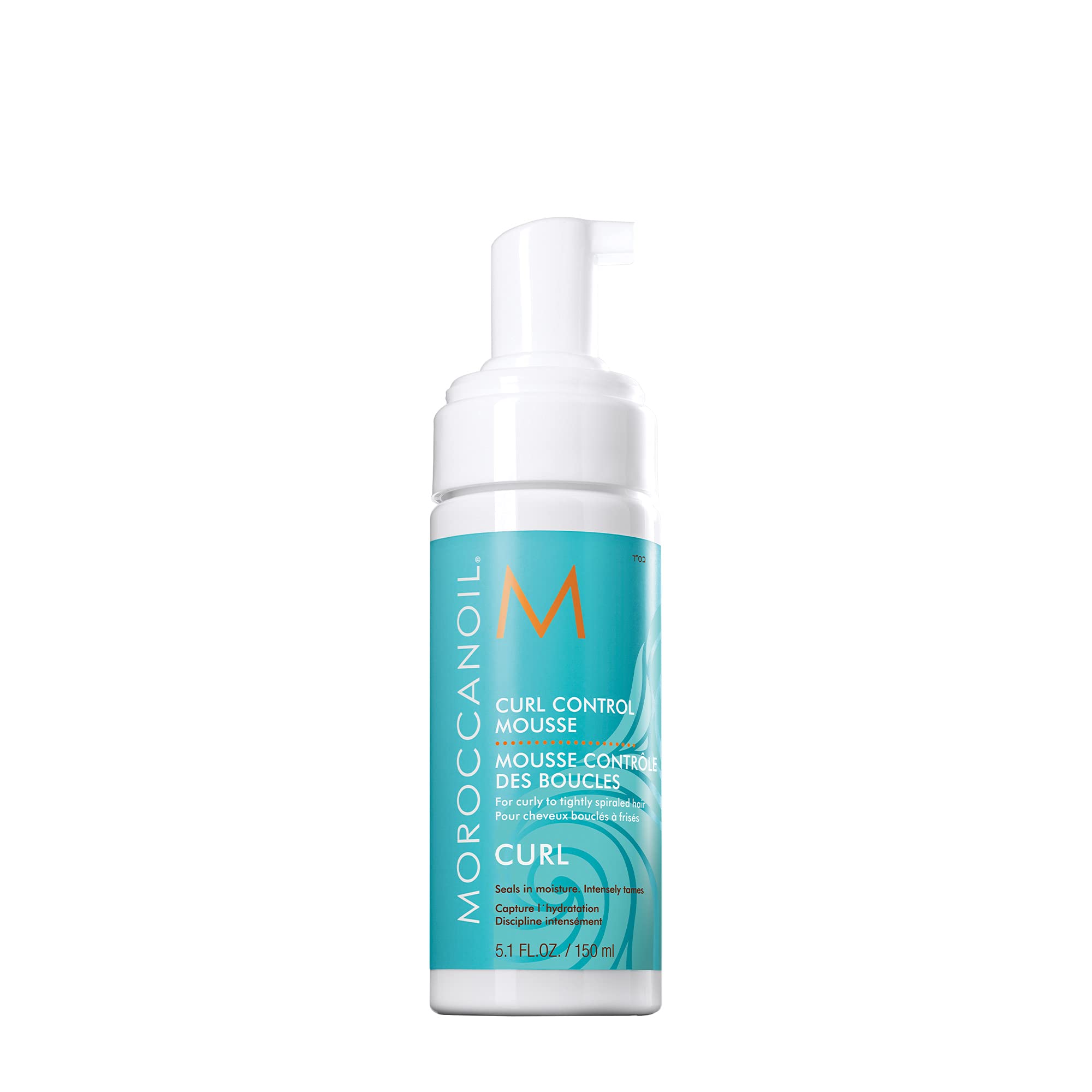 Moroccanoil Curl Control Mousse for Curly to Tightly Spiraled Hair