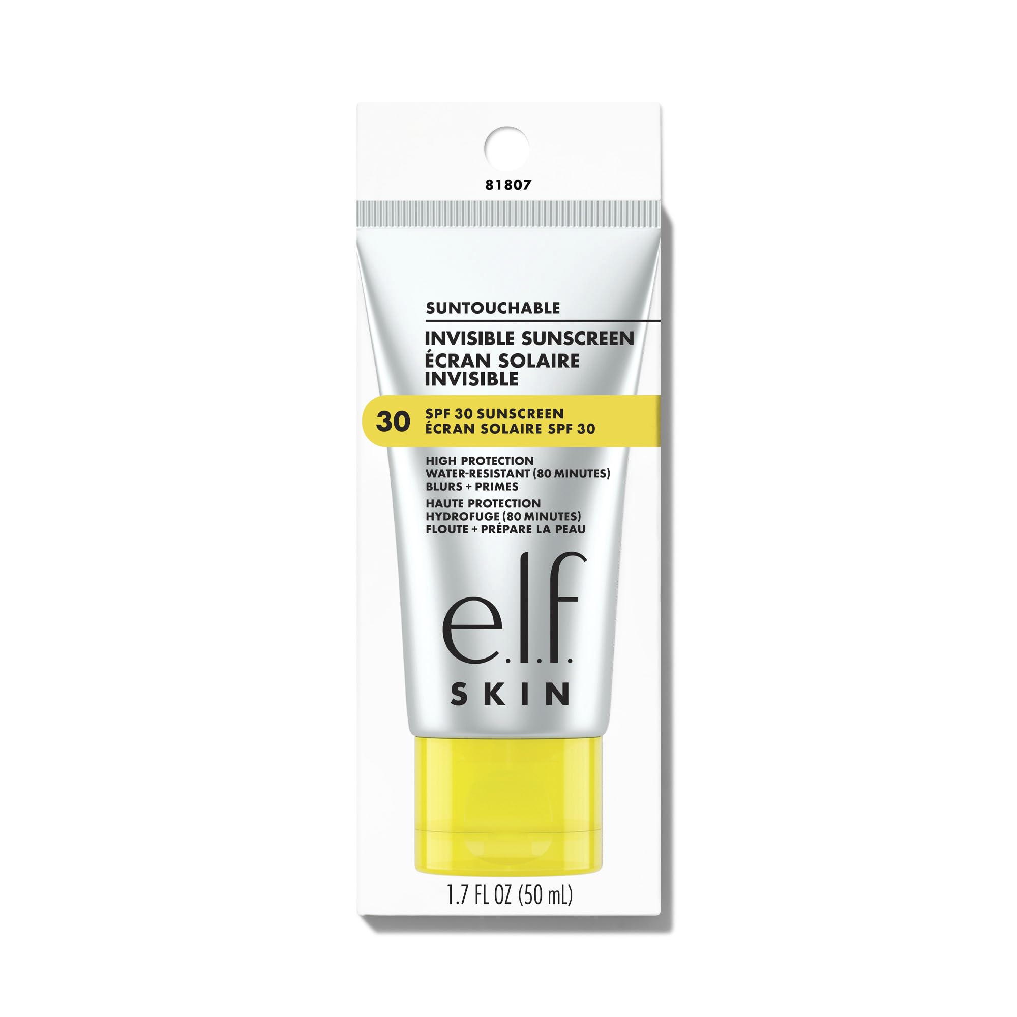 e.l.f. SKIN Suntouchable Invisible SPF 30 Lightweight Gel Sunscreen with Aloe 7
