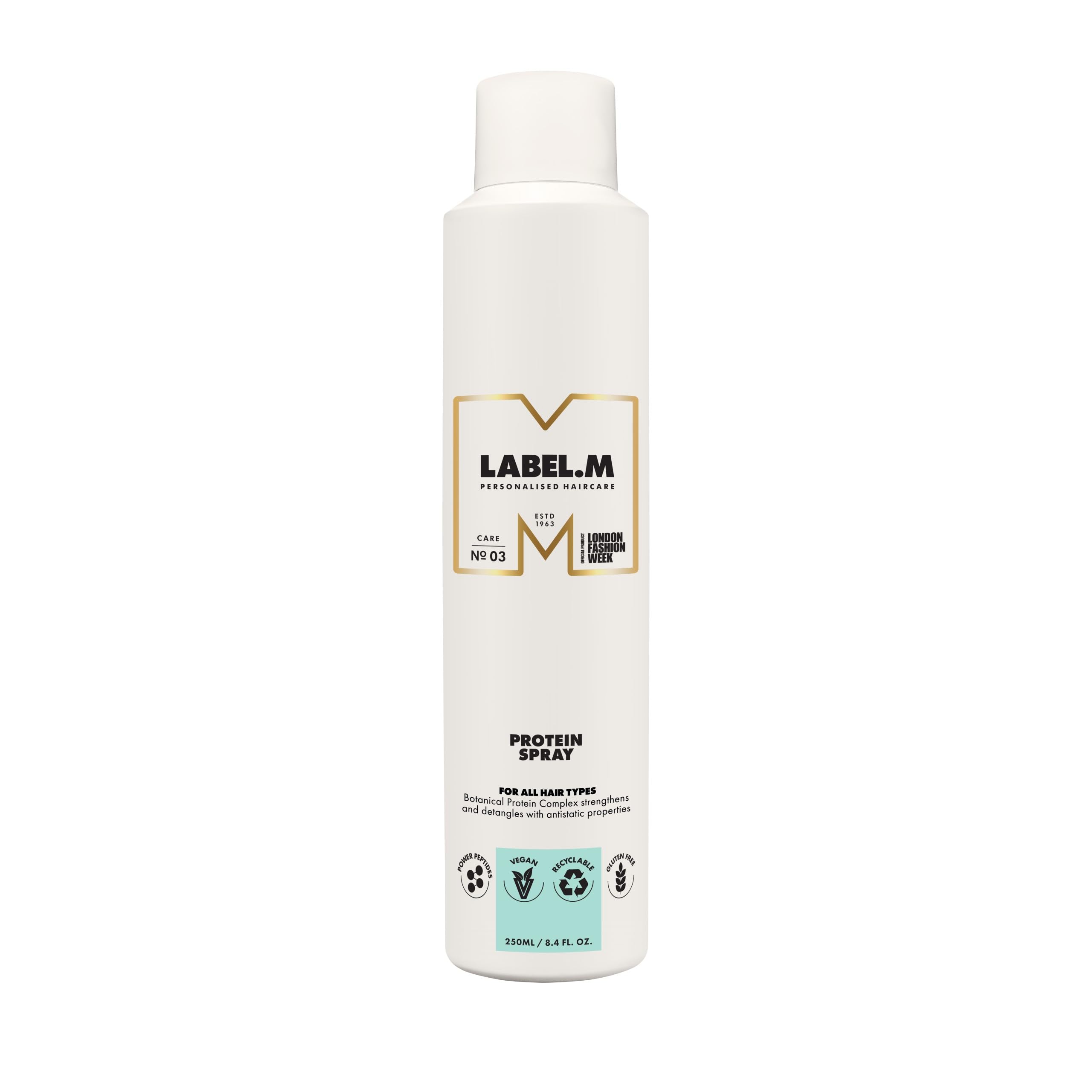 label.m Protein Spray 250ml - Lightweight Detangling Primer with UV Protection