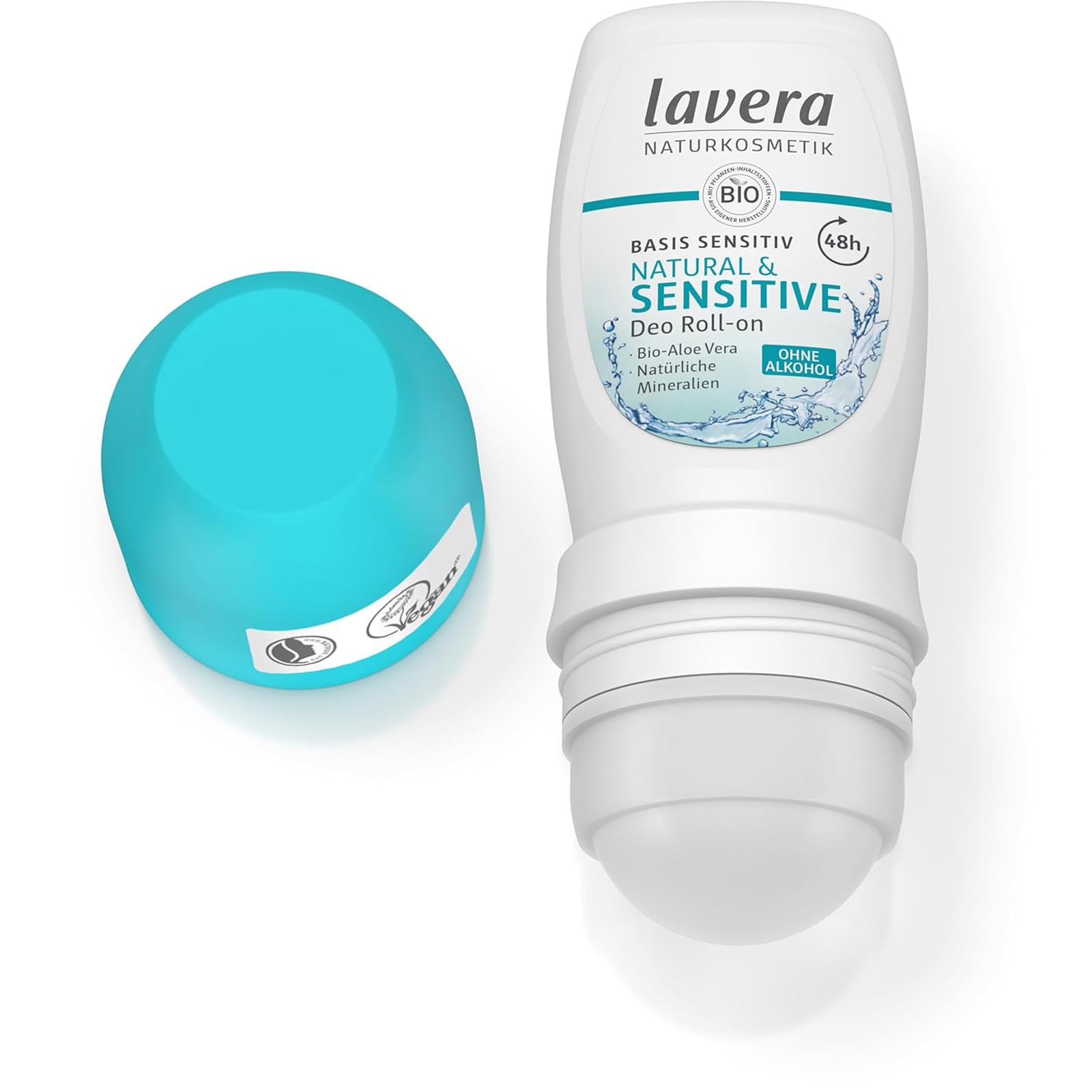 lavera Deo Roll-On basis sensitiv Natural & Sensitive 48h Protection - Vegan