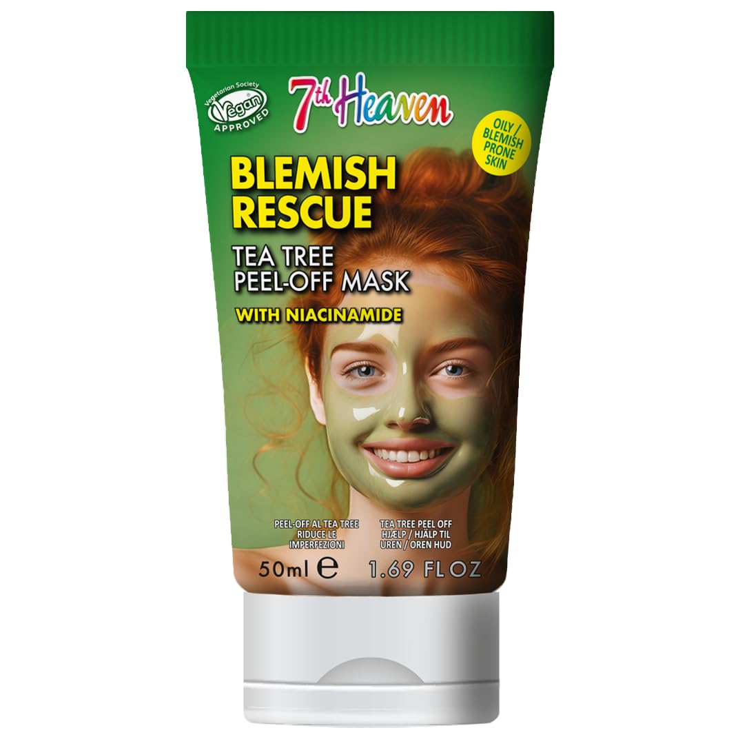 7th Heaven Tea Tree Peel Off Face Mask with Niacinamide - 50ml