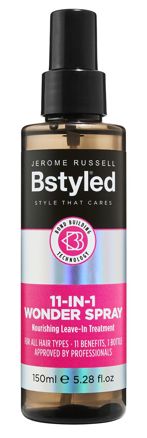 Bstyled 11 in 1 Wonder Spray with Bond Building Technology for Heat & Colour Protection