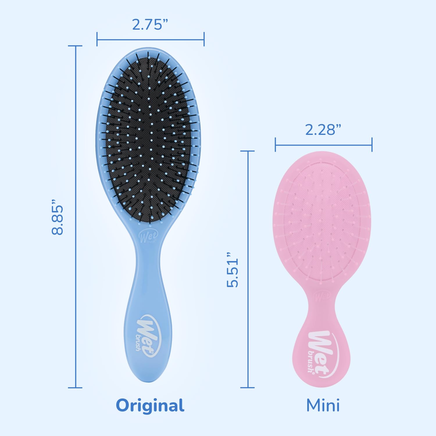 Wet Brush Original Detangler Brush for All Hair Types with Ultra-Soft IntelliFlex Bristles 5