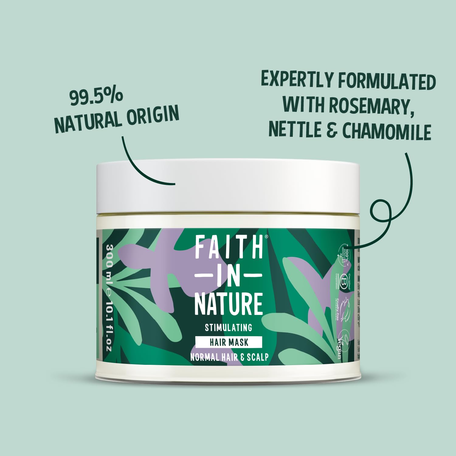 Faith In Nature Rosemary Hair Mask: Stimulating Deep Treatment for Normal Hair 6