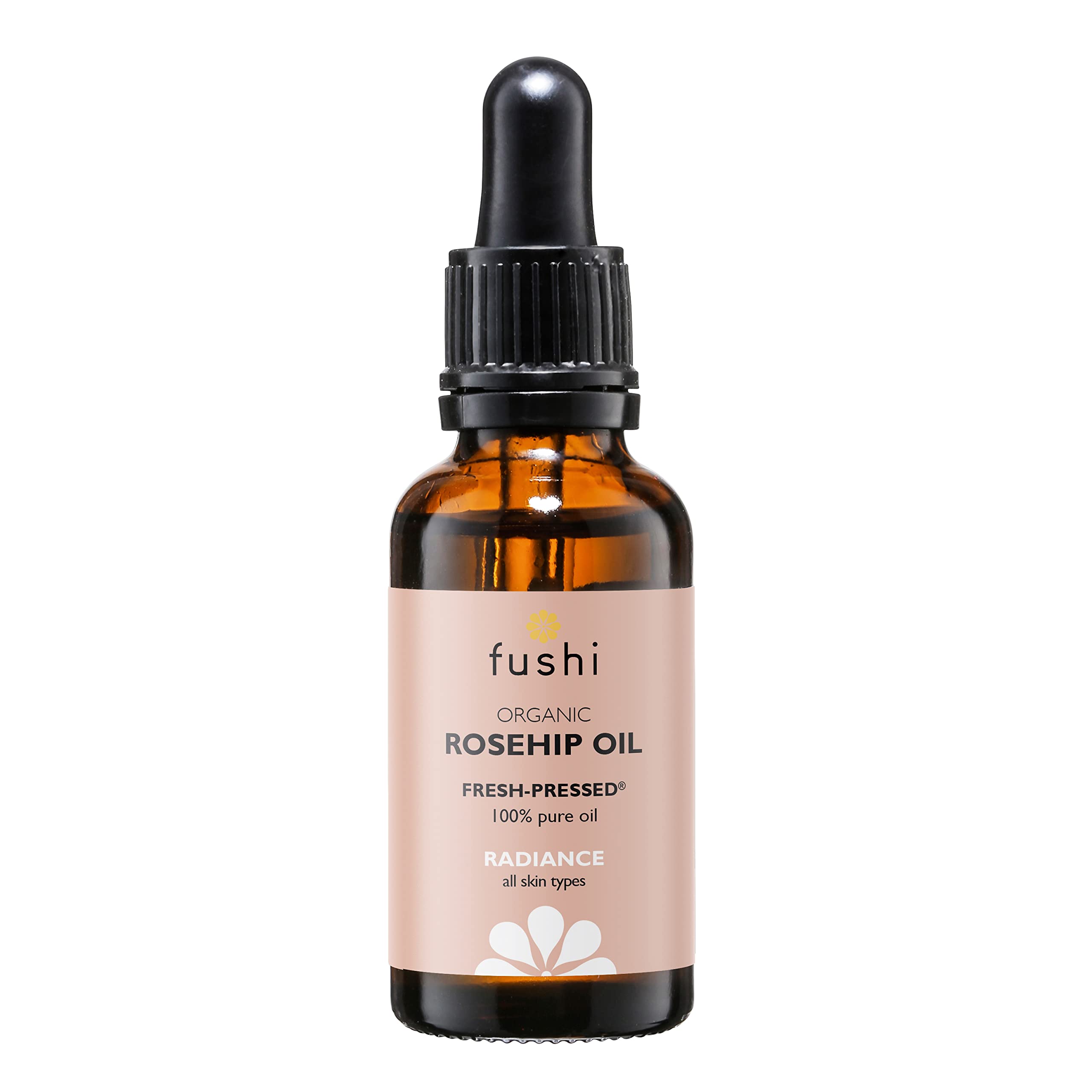 Fushi Organic Rosehip Seed Oil 30ml for Scars, Fine Lines & Pigmentation