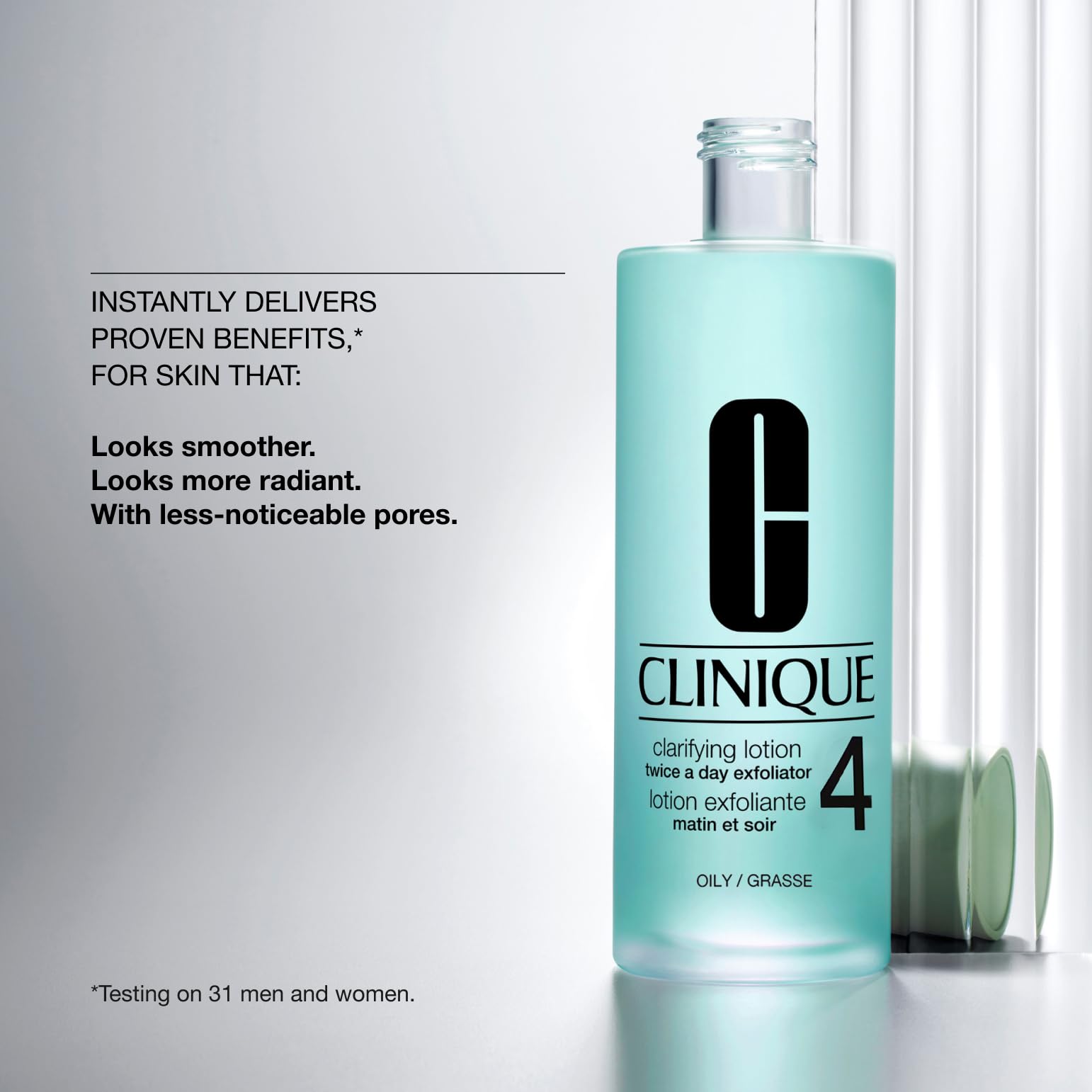 Clinique Clarifying Lotion 4 Face Exfoliator for Oily Skin Types