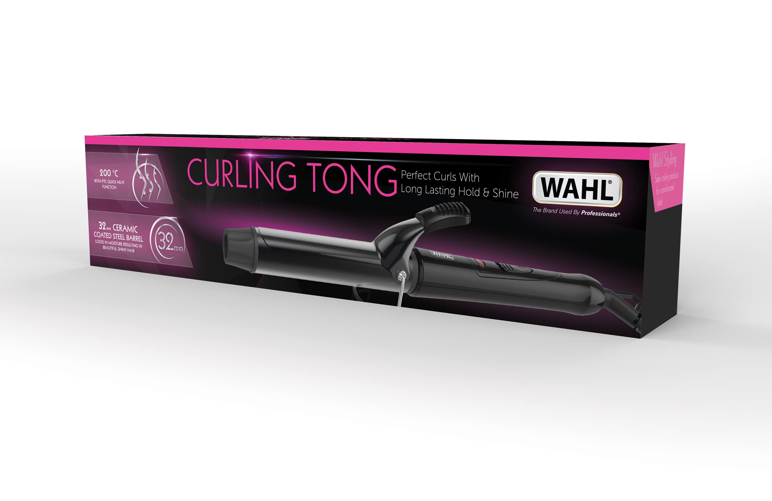 Wahl Lockenstab, Haarstyling-Werkzeug, Lockenstab, Keramik-Lockenwickler für Shi 6