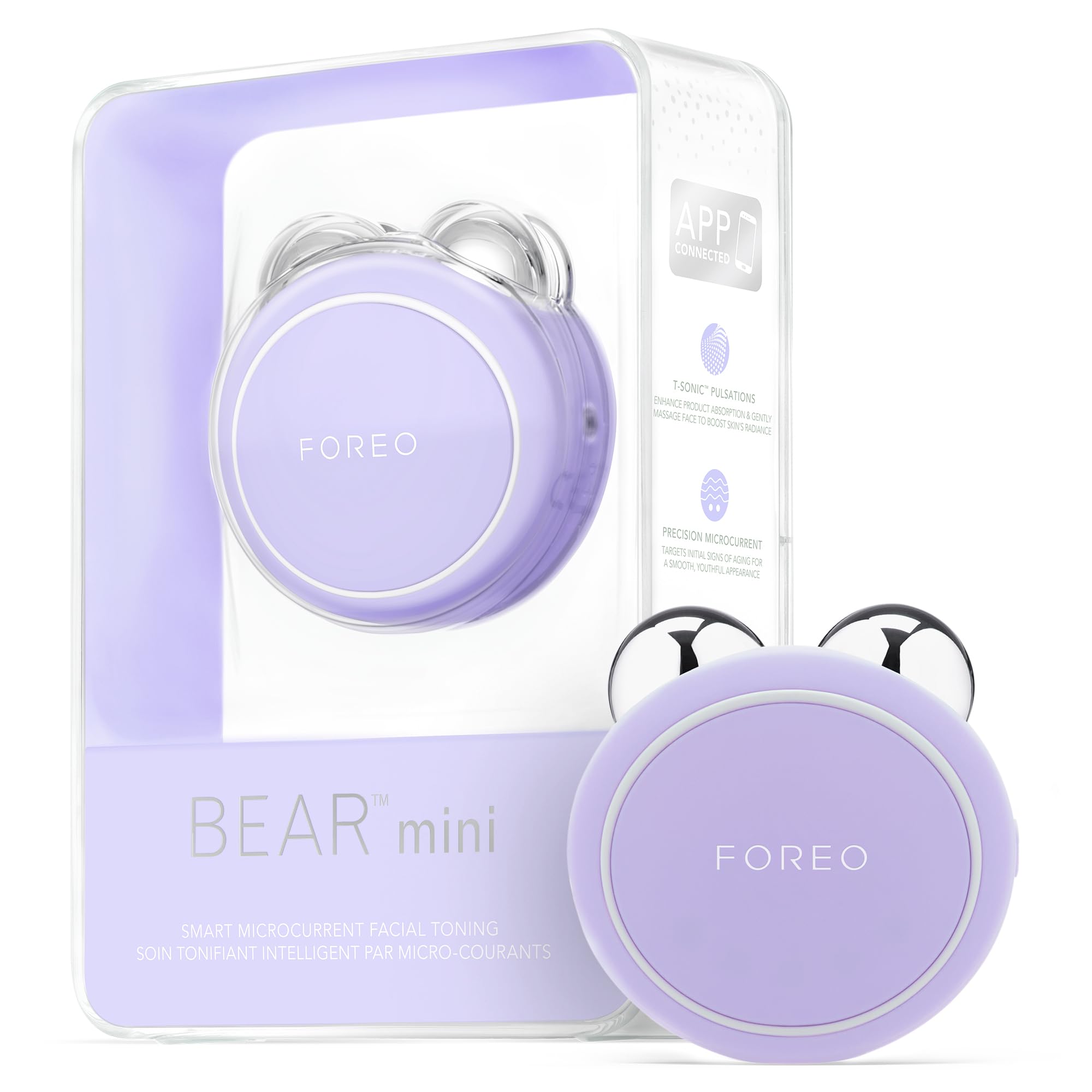 FOREO Bear Mini Targeted Microcurrent Face Lifting & Toning Device